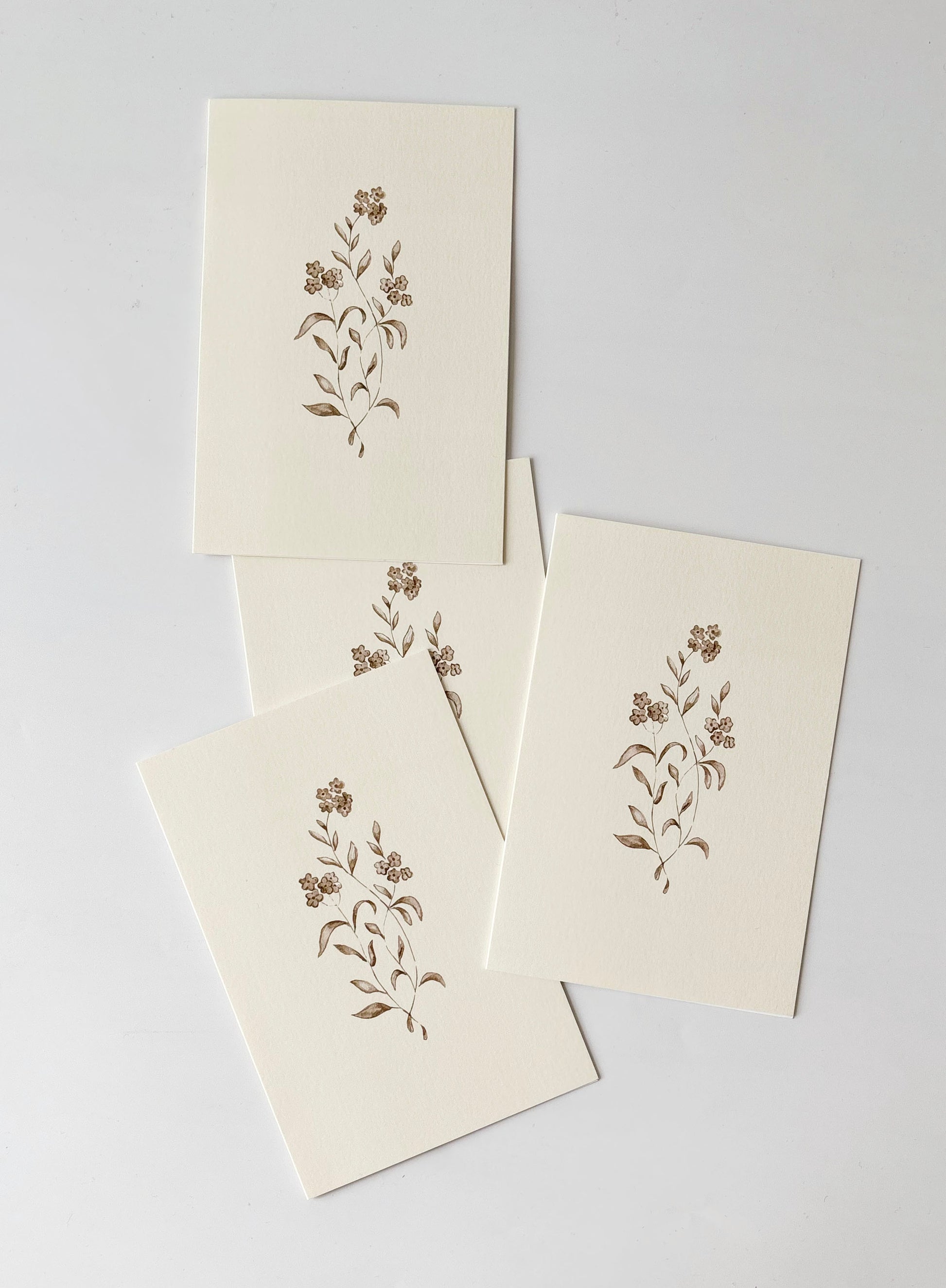 Cicely Greeting Cards (Set of 4)