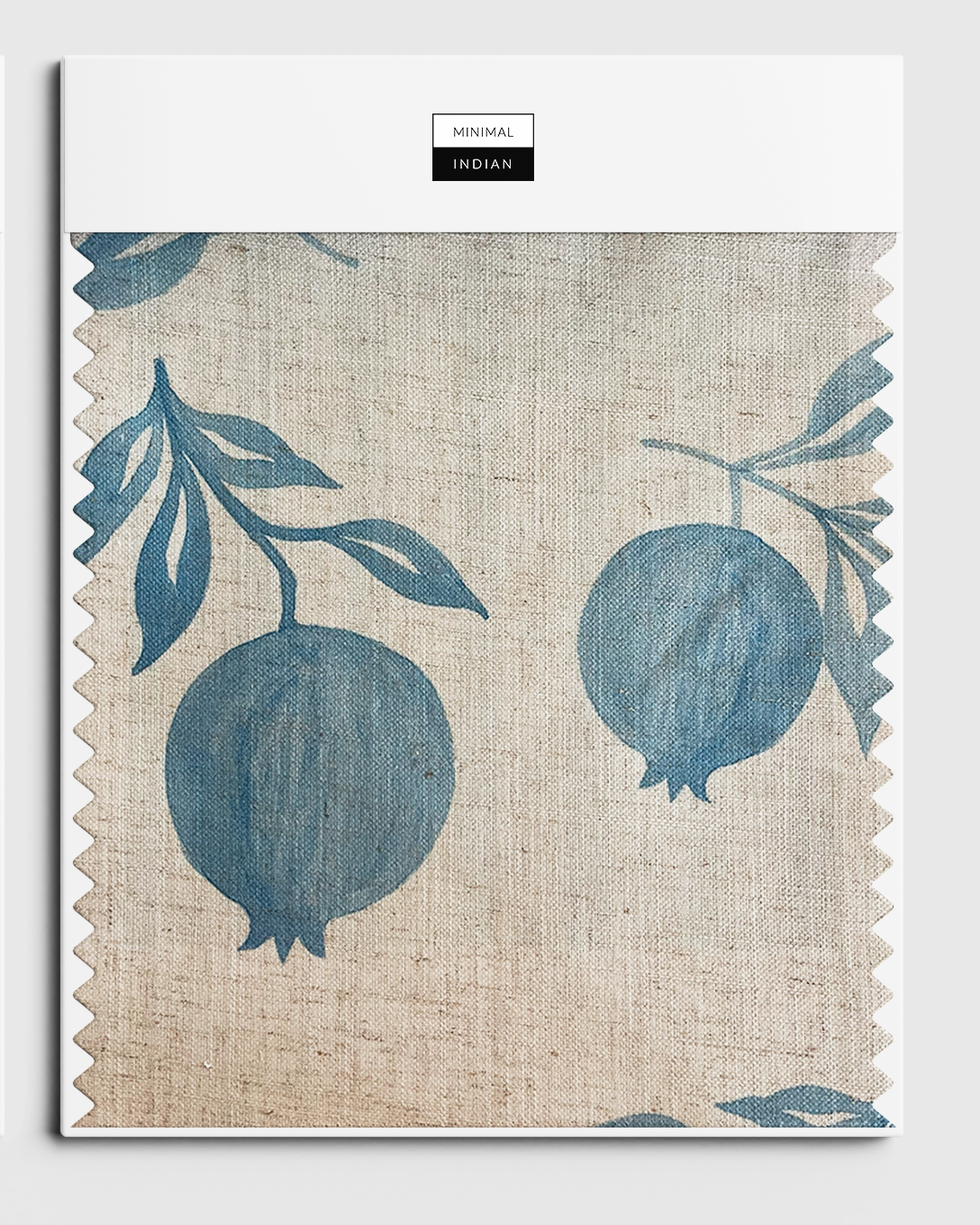 Pomegranate Fabric , Blue