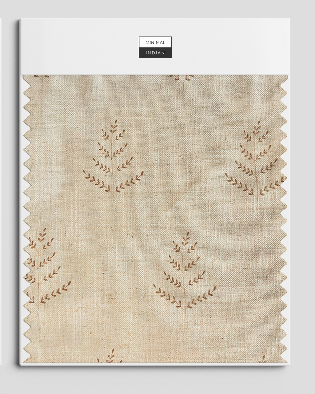 Fern Fabric, Brown