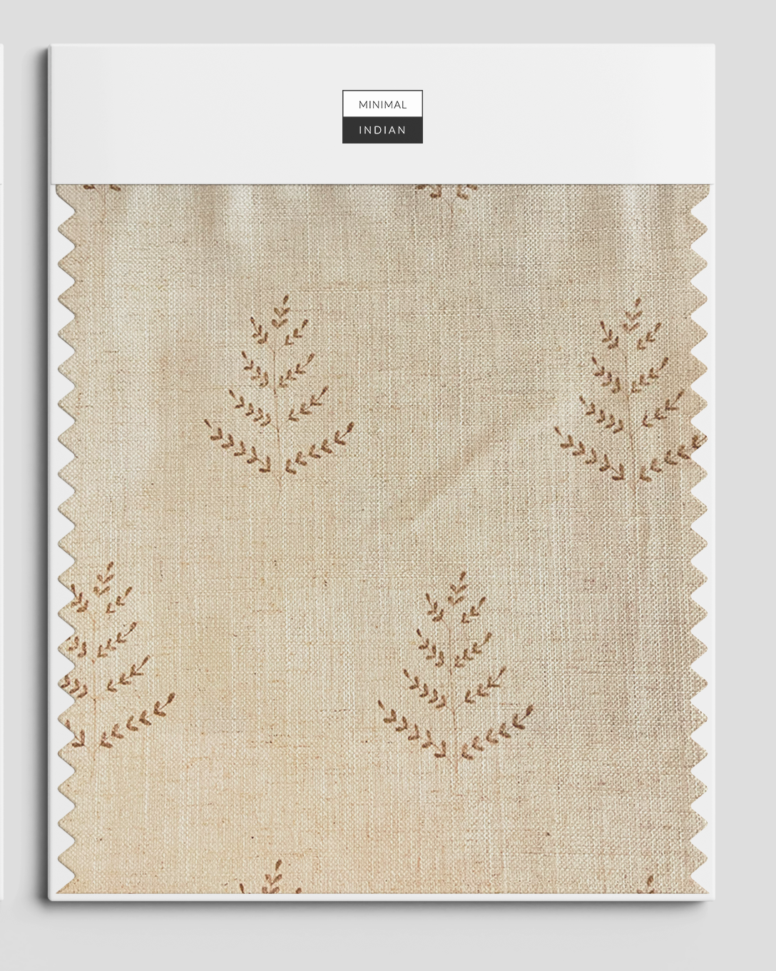 Fern Fabric, Brown