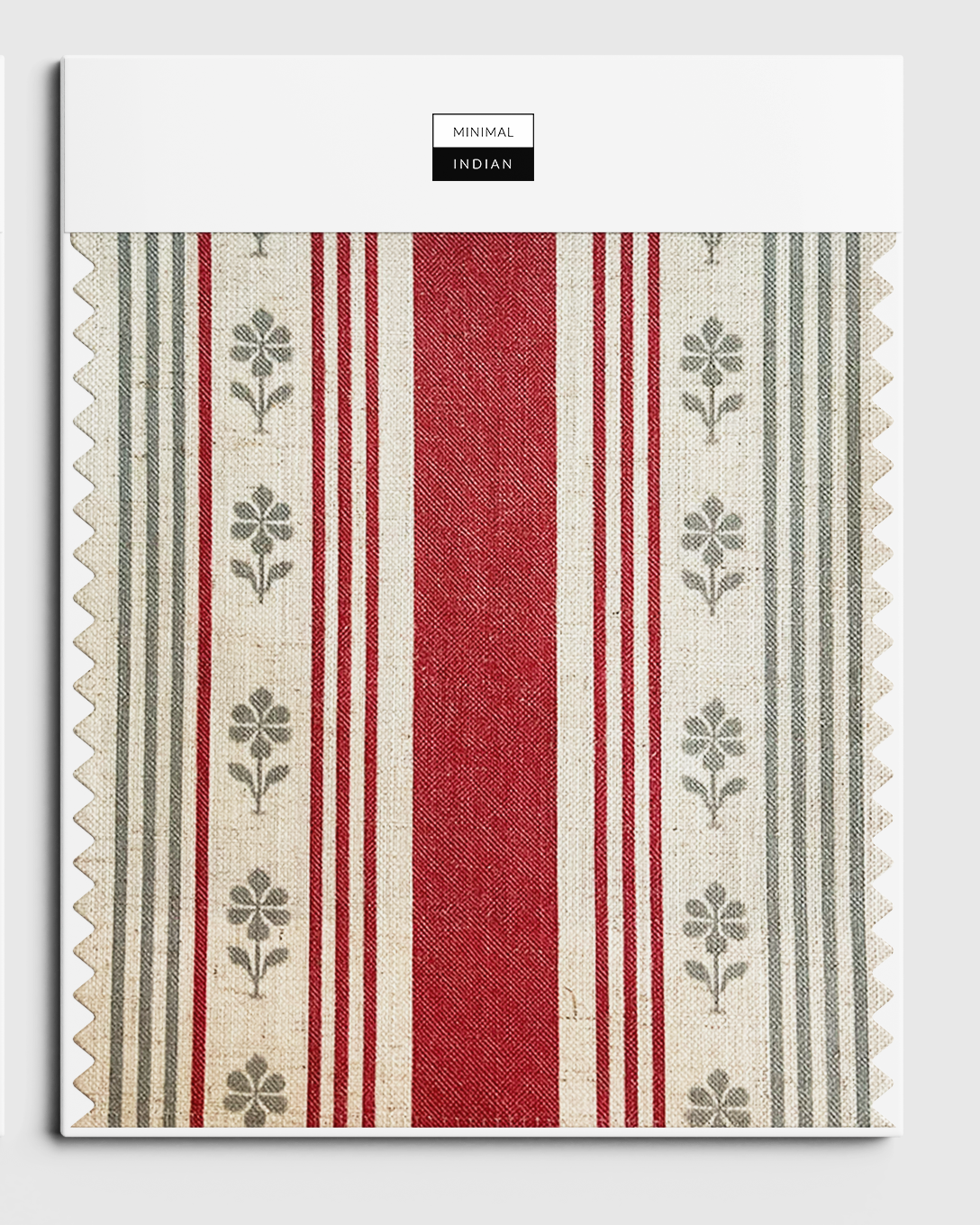 Camellia Fabric, Red