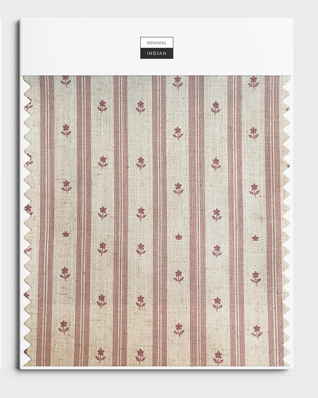 Rosette Fabric, Ash Rose