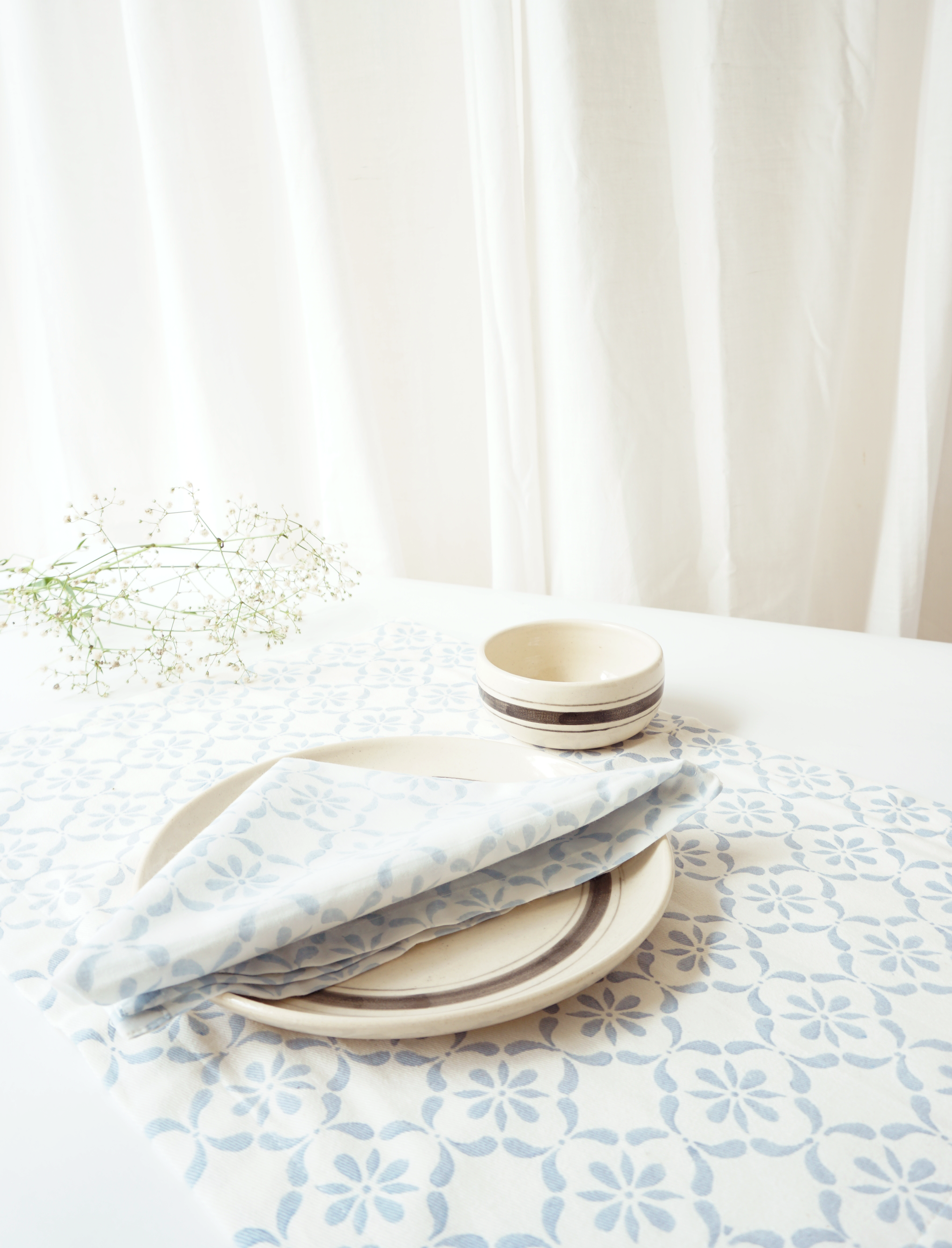Souk Tablemats, Sky Blue (Set of 4)