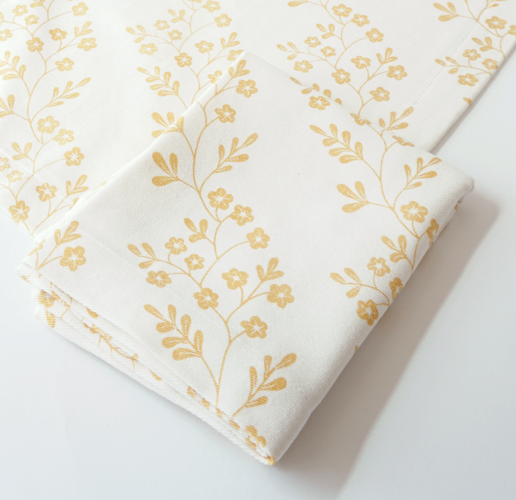 Chameli Tablemats, Yellow (Set of 4)