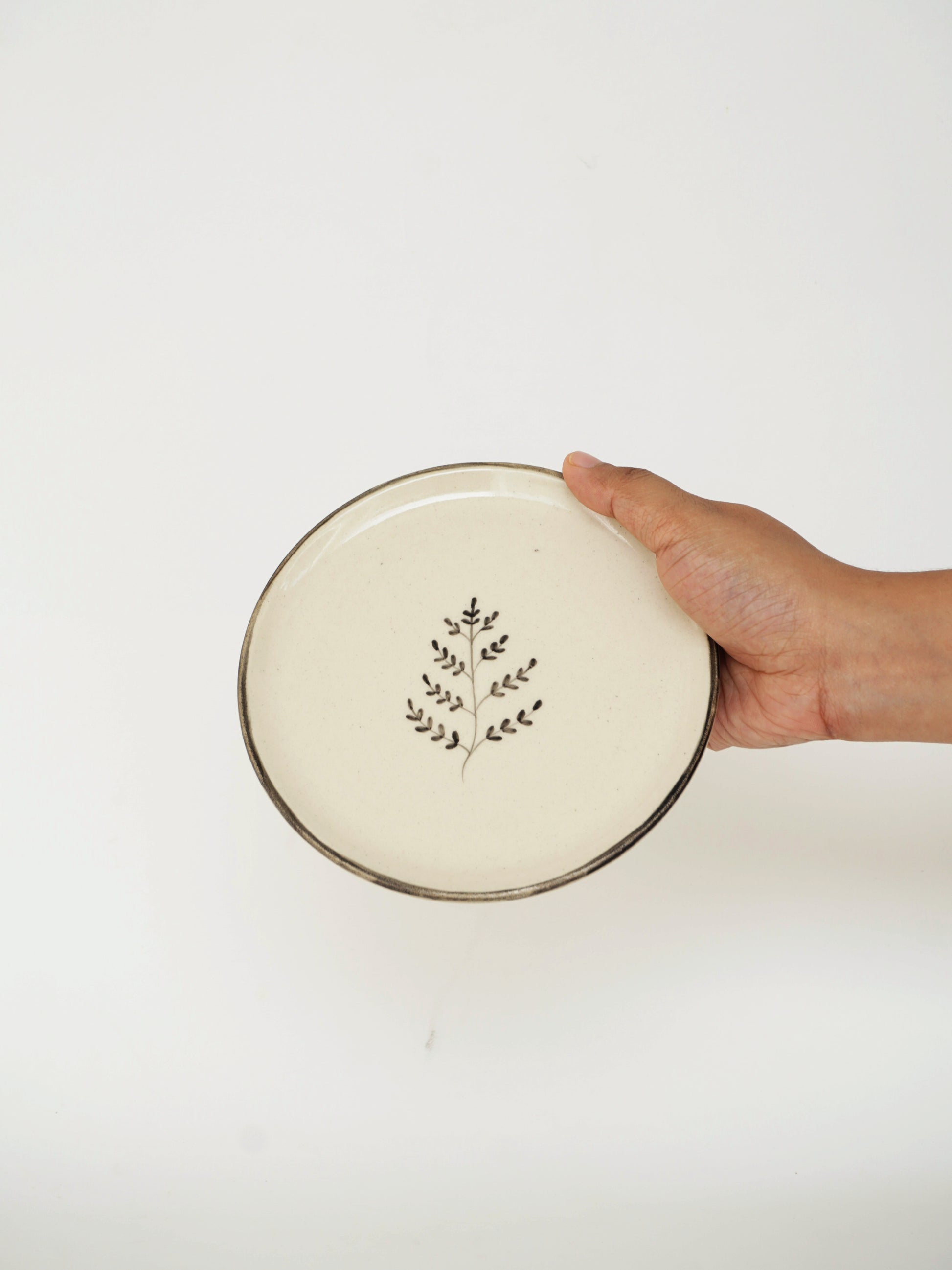 Ferns Snack plate (Set of 2)