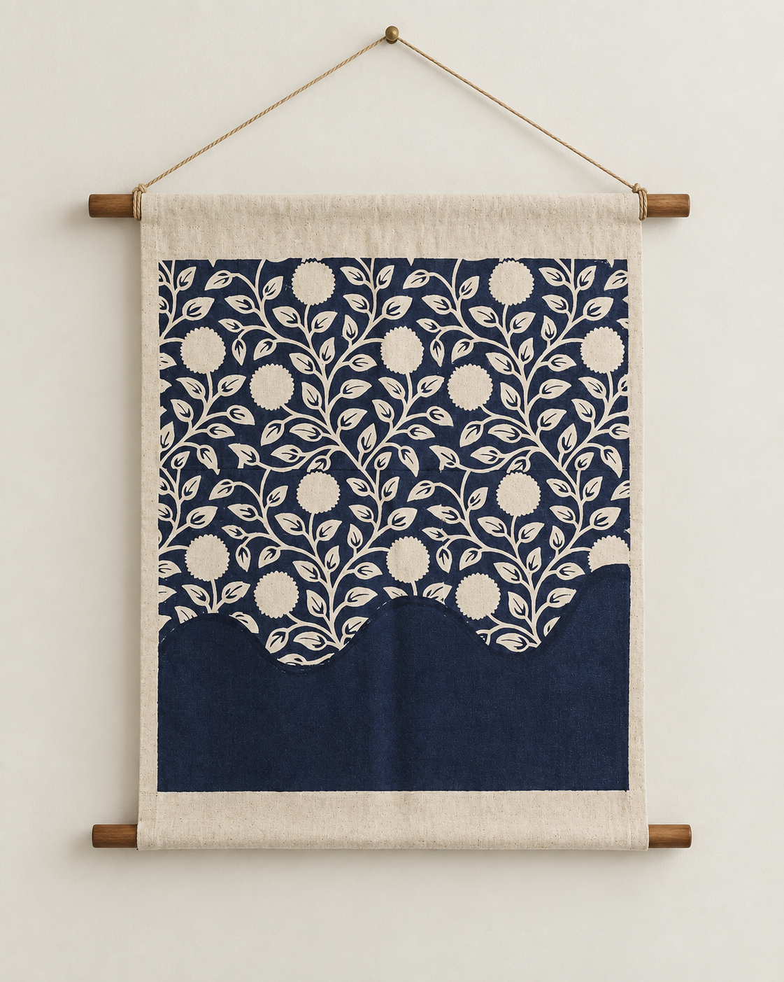 Dandelion Wall Art Panel, Blue