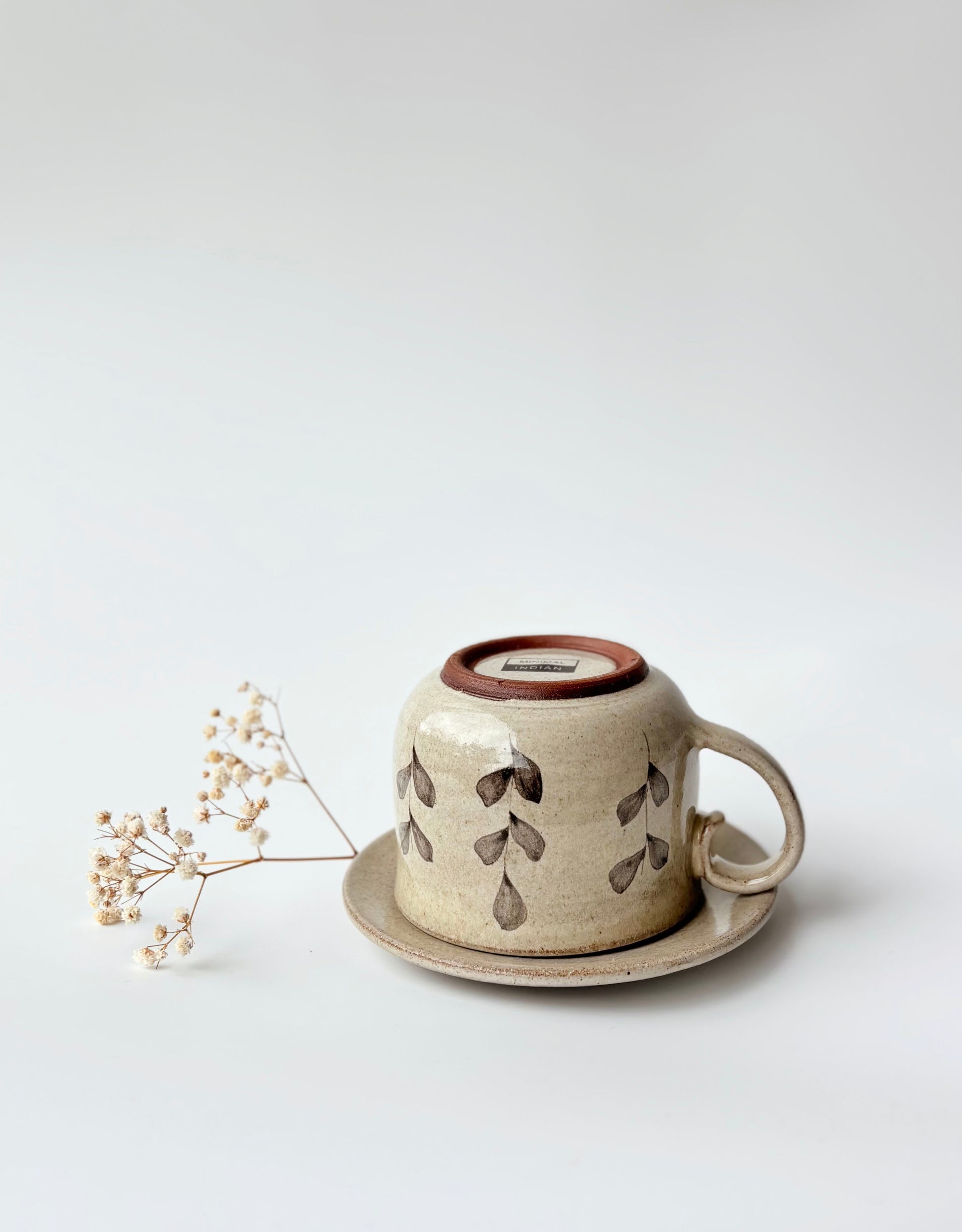 Eucalyptus Teacup Set (1 Cup & 1 Saucer )