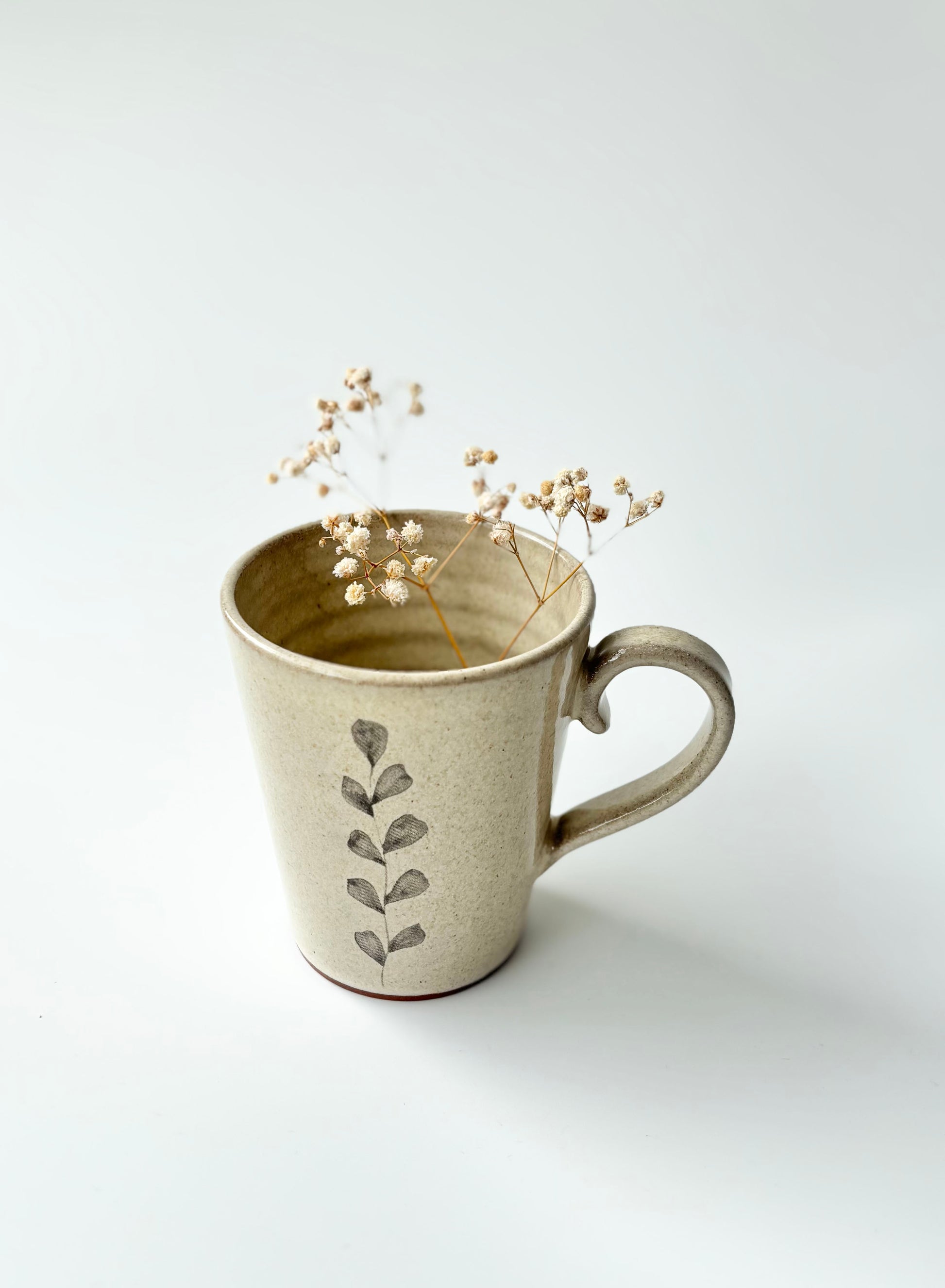 Eucalyptus Coffee Mugs (Set of 2)
