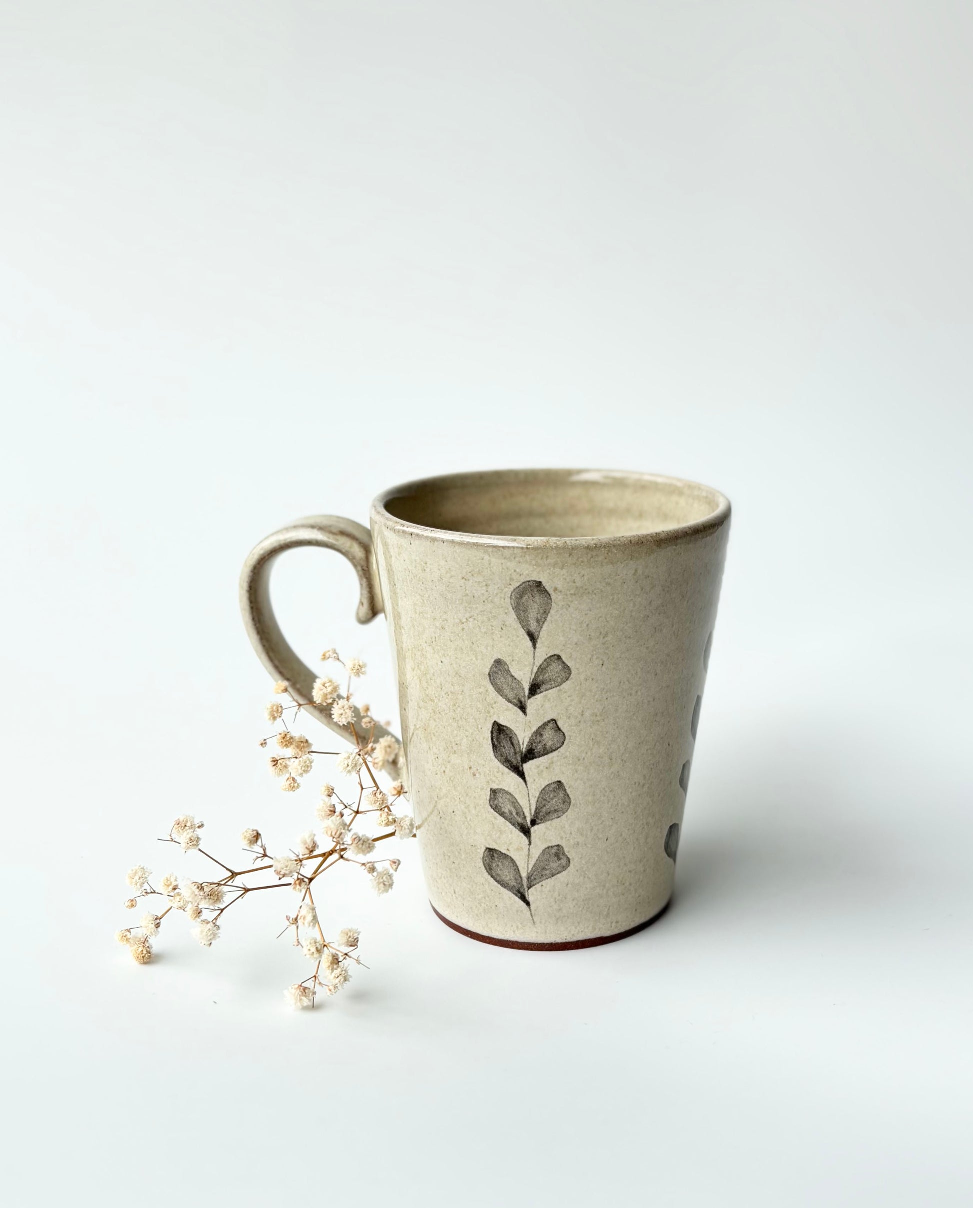 Eucalyptus Coffee Mugs (Set of 2)