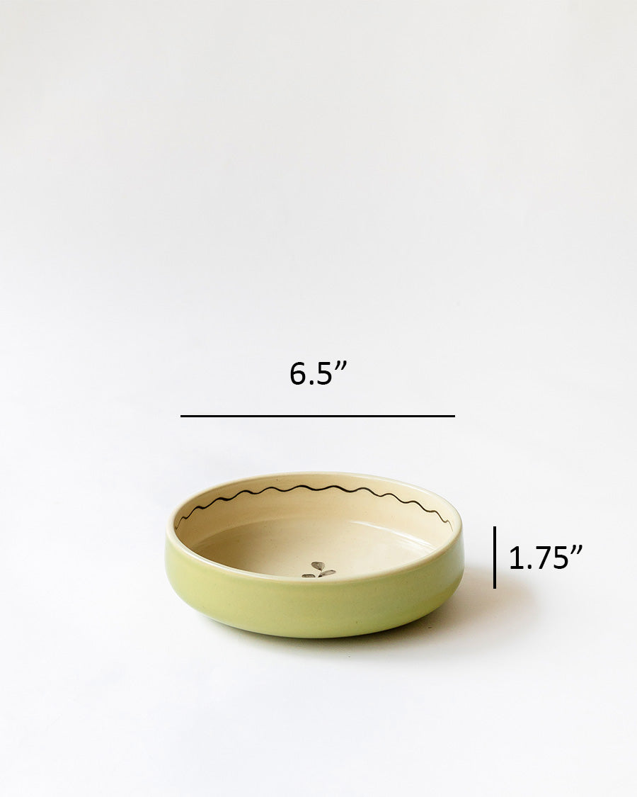 Eucalyptus Pasta Bowl (1 piece)