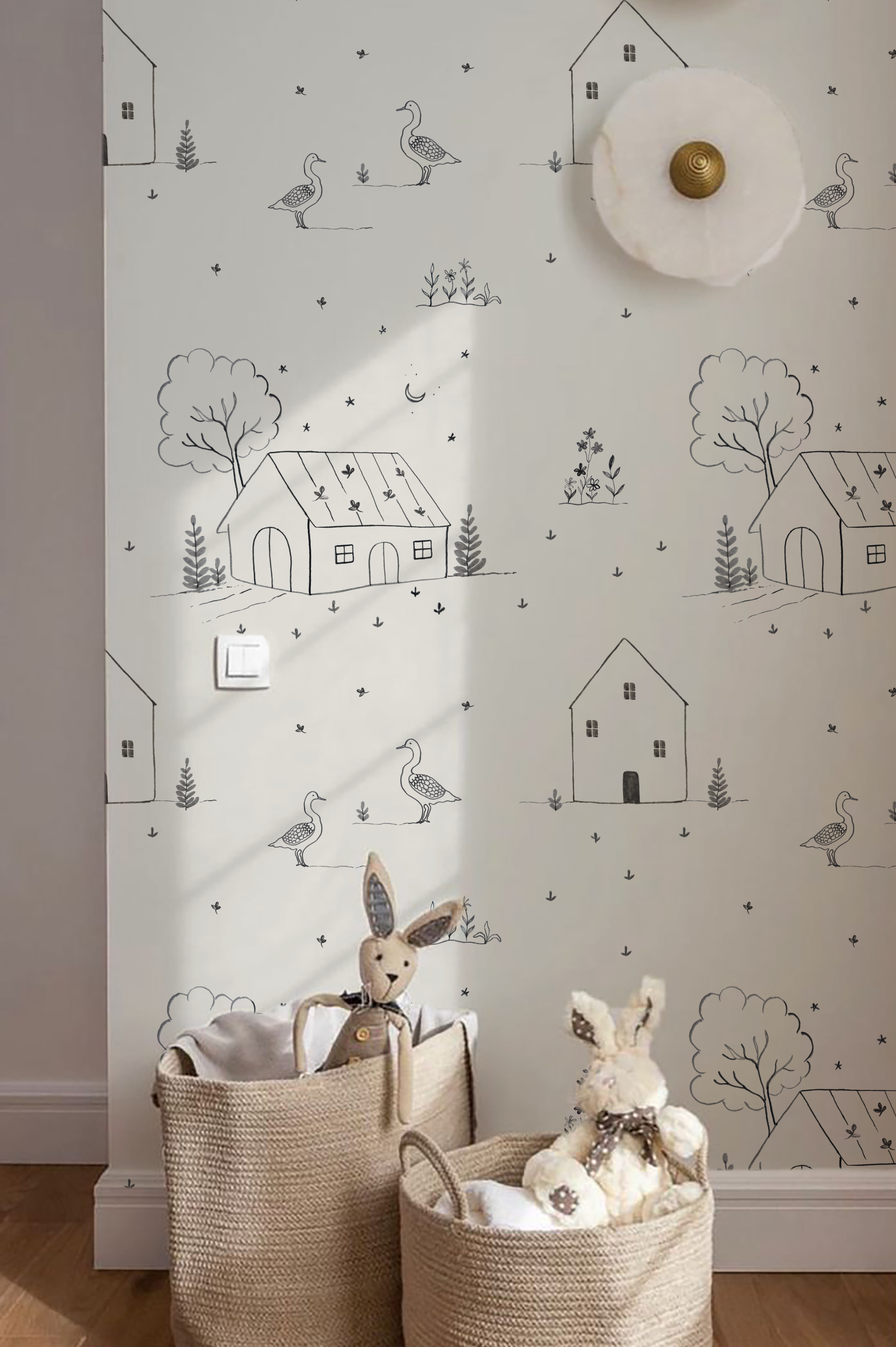 Farmhouse Wallpaper