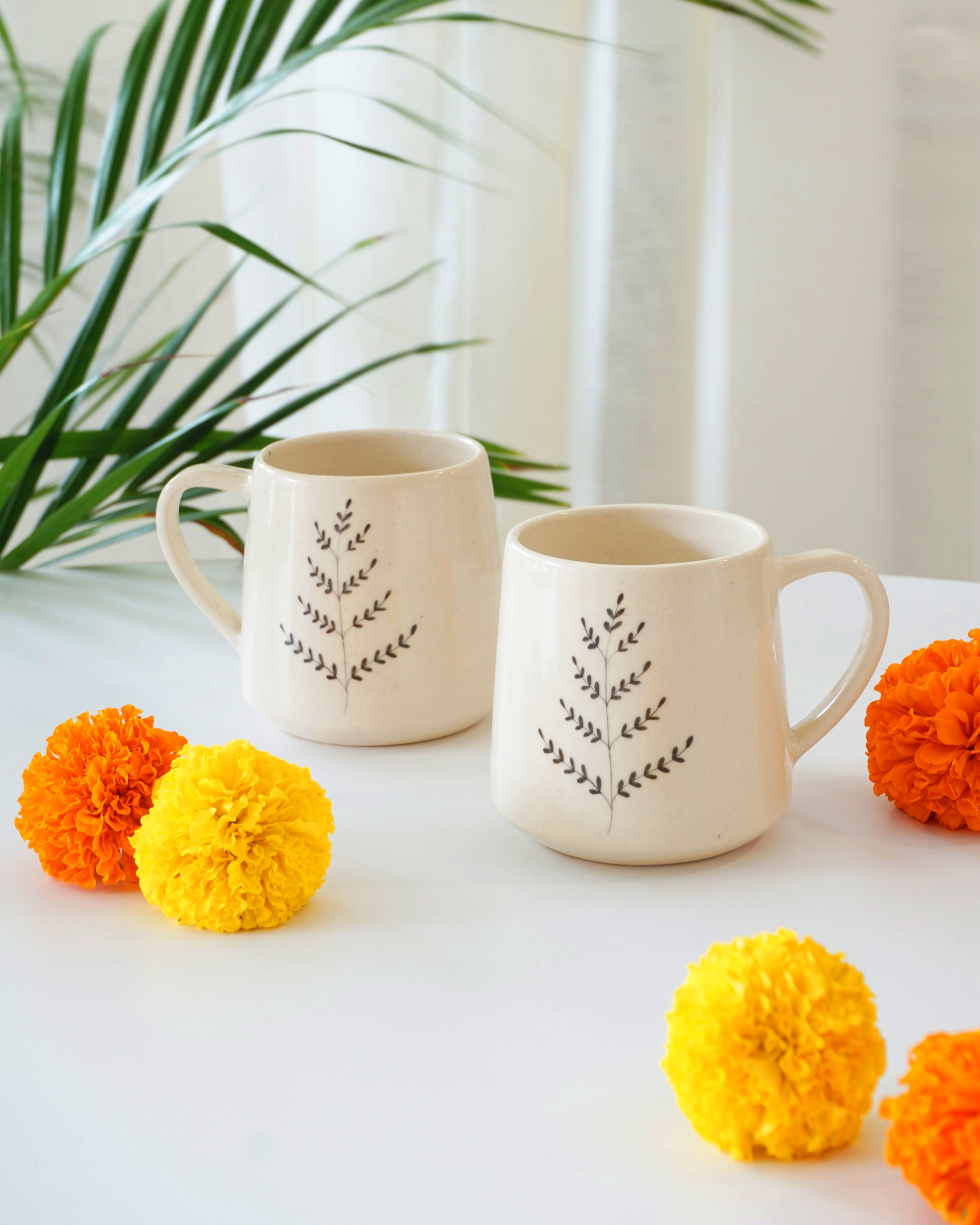 Ferns Mugs (Set of 2)