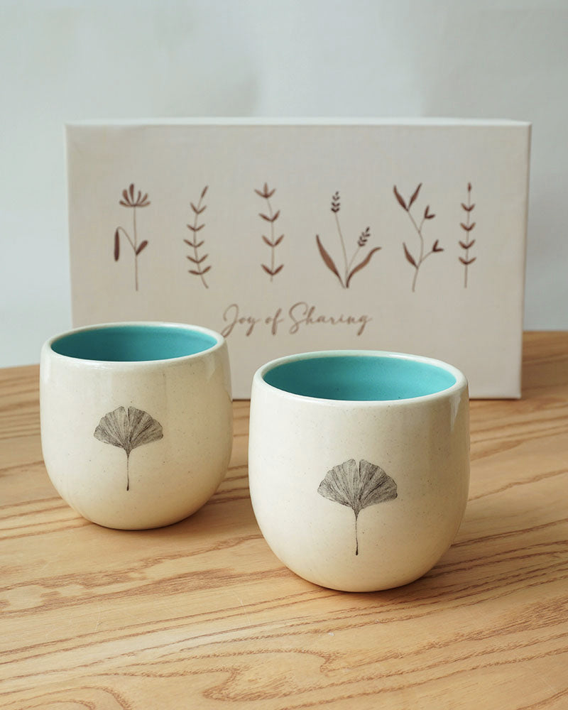 Gingko Cups ( Set of 2 )