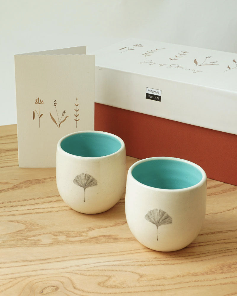 Gingko Cups ( Set of 2 )