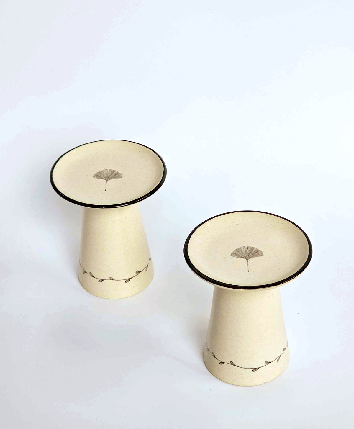 Gingko Candle Stand (1 Piece)