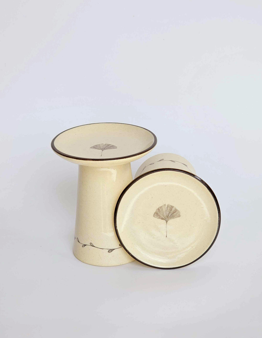 Gingko Candle Stand (1 Piece)