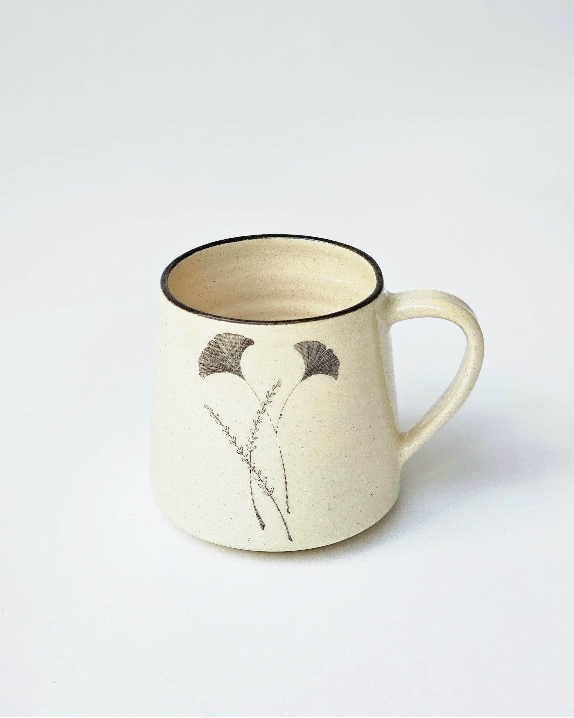 Gingko Coffee Mugs (Set of 2)