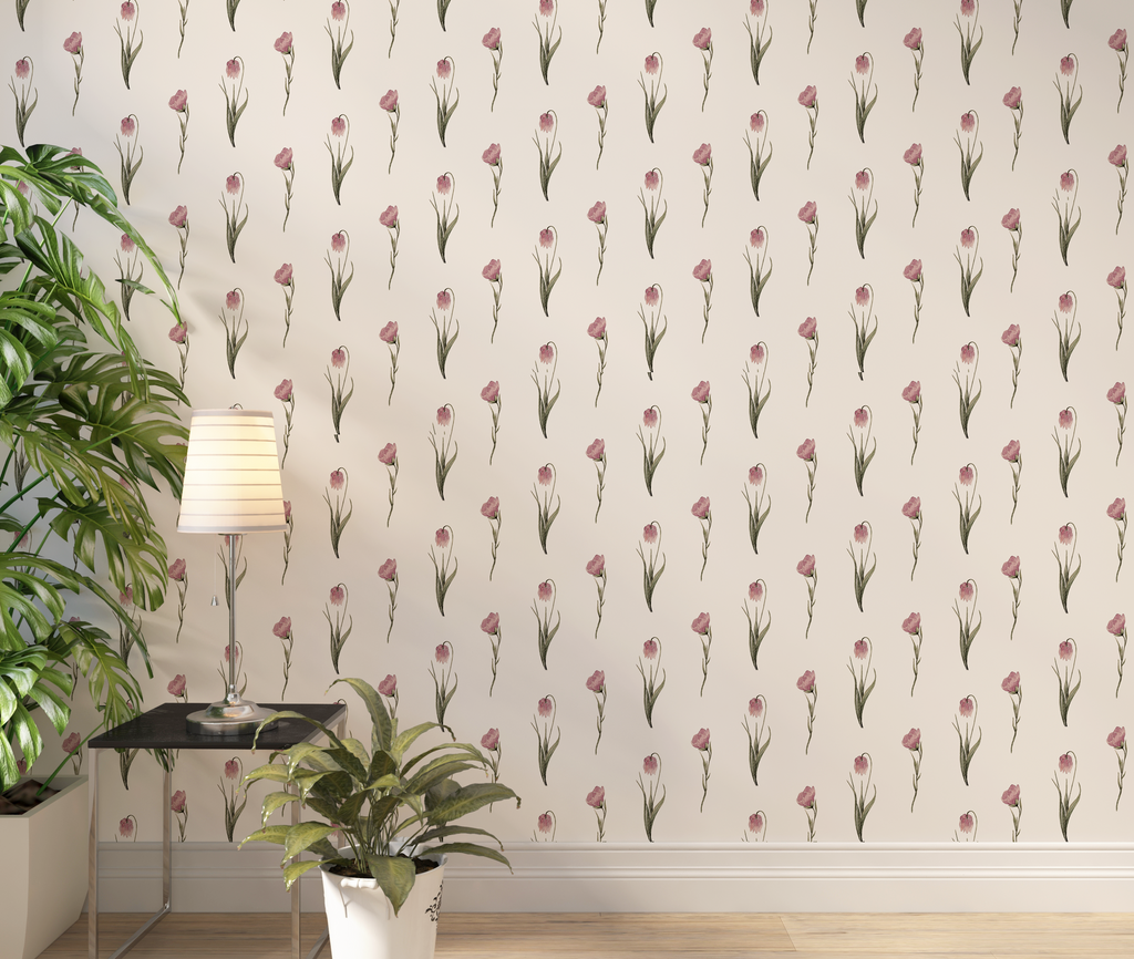 Tulip & Carnation Wallpaper