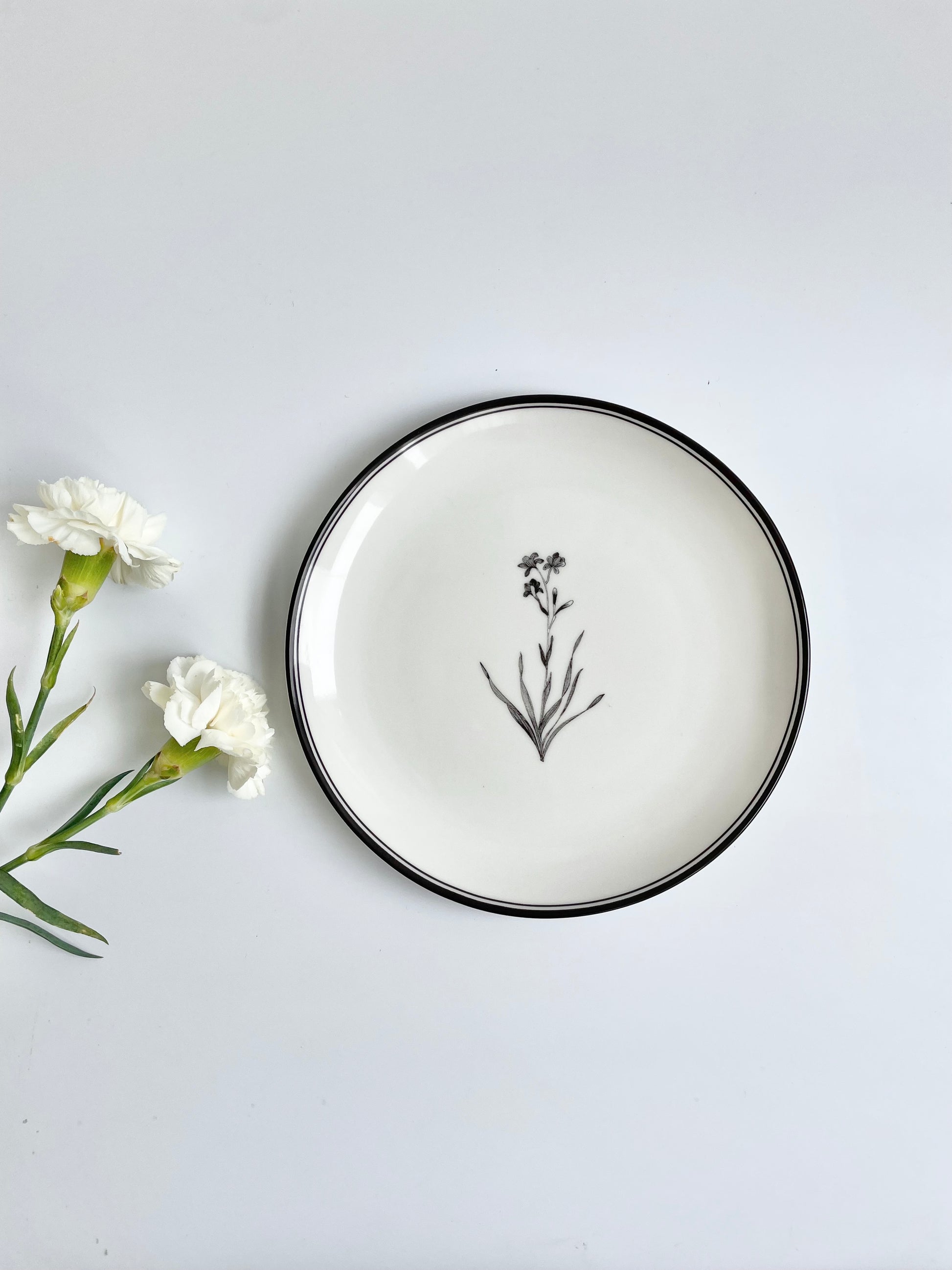 Bouquet Quarter Plates (Set of 2)