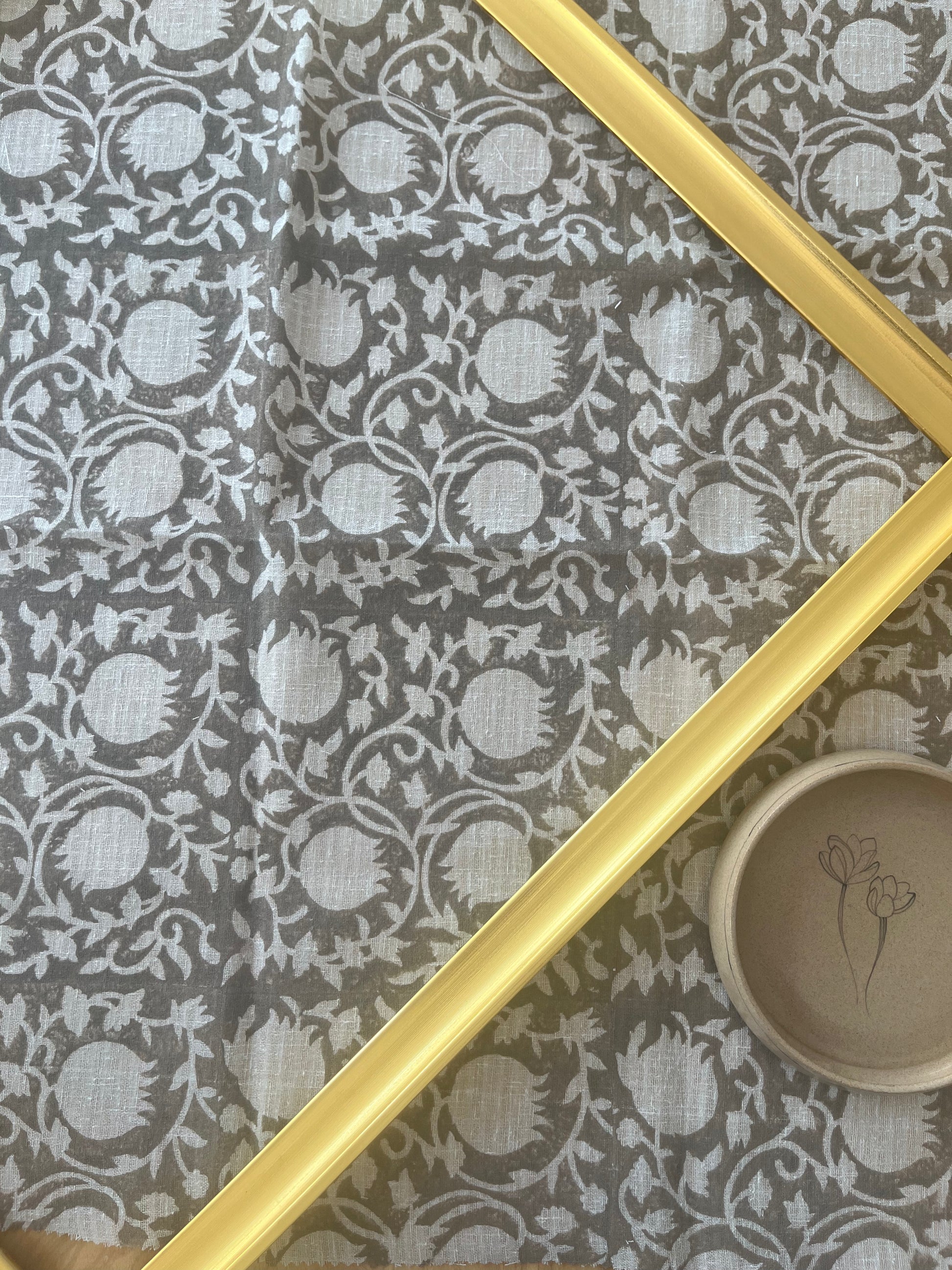 Pomegranate Sheer Fabric