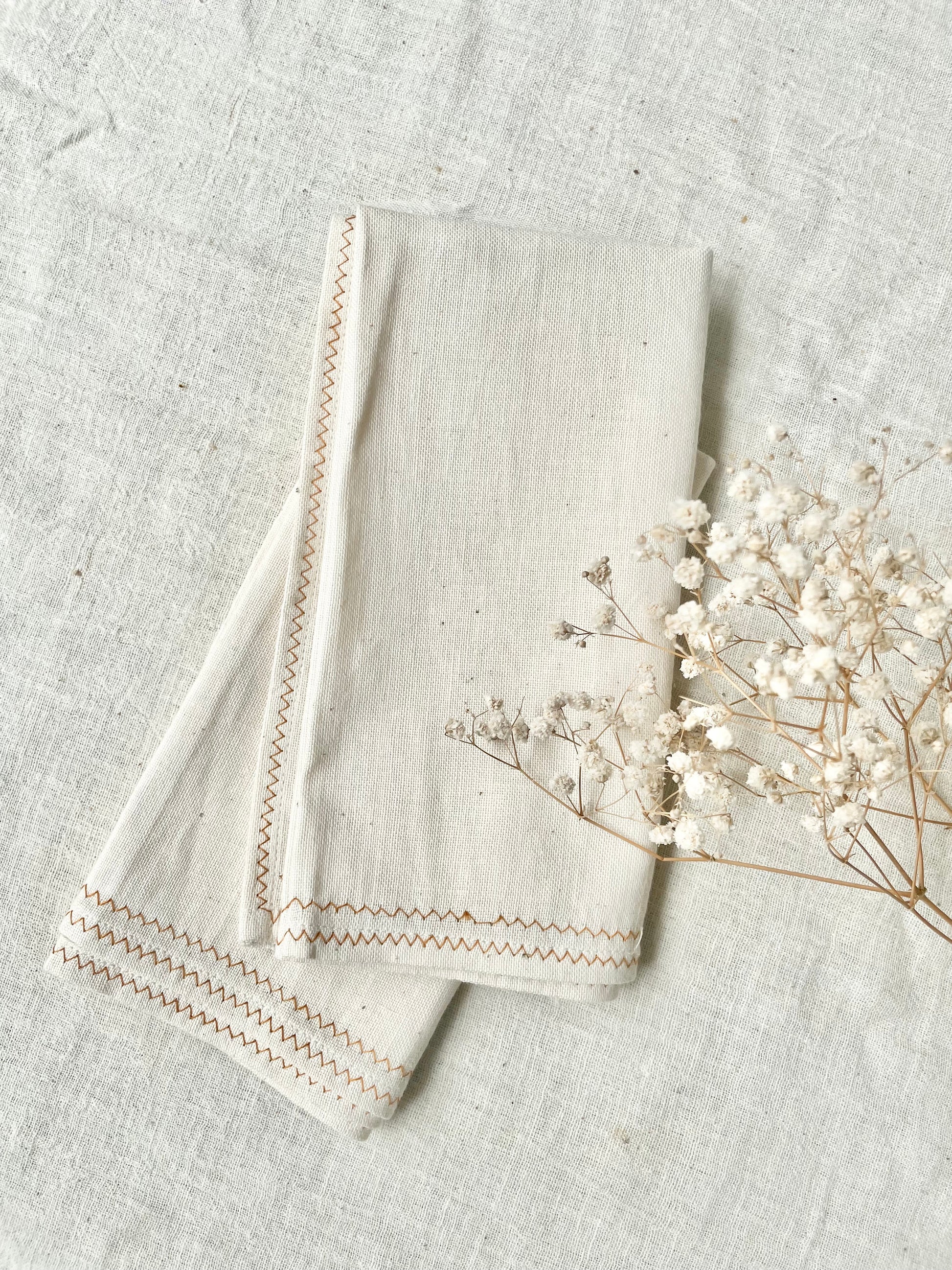 Marshmellow Napkins (Set of 2)