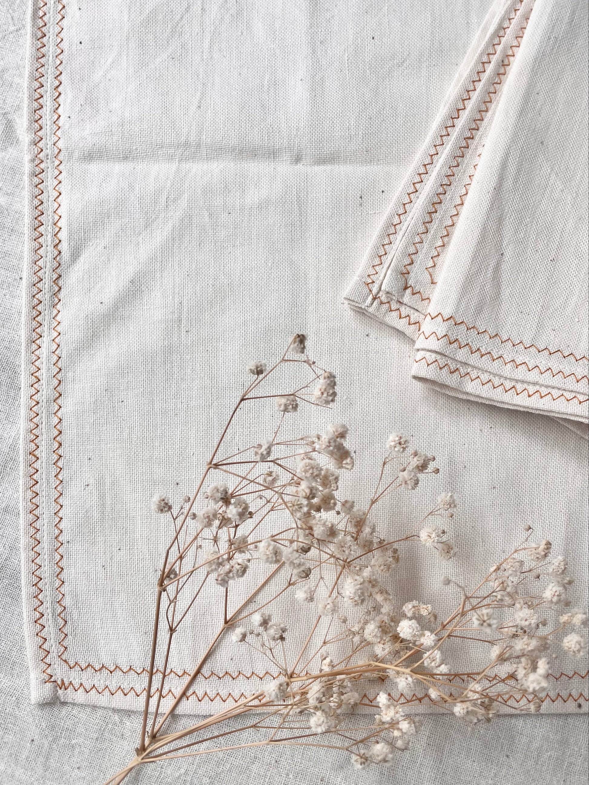 Marshmellow Napkins (Set of 2)