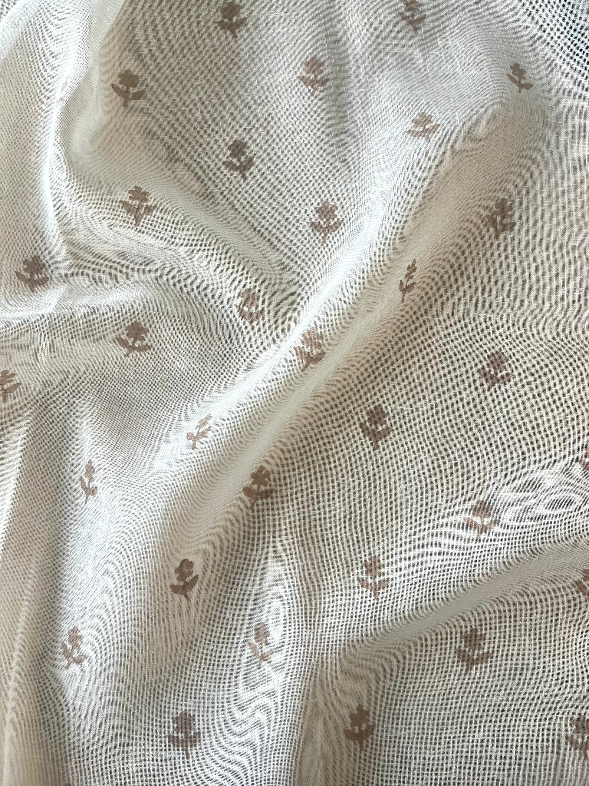 Kopou Sheer Fabric, Biege