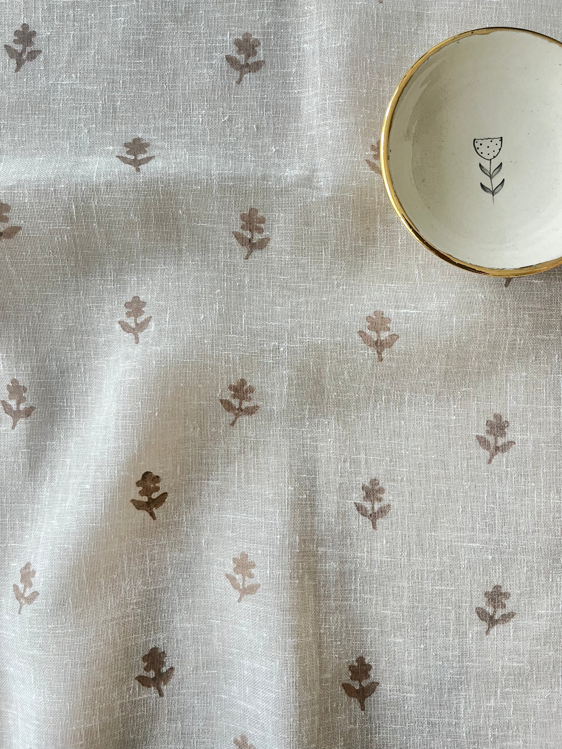 Kopou Sheer Fabric, Biege