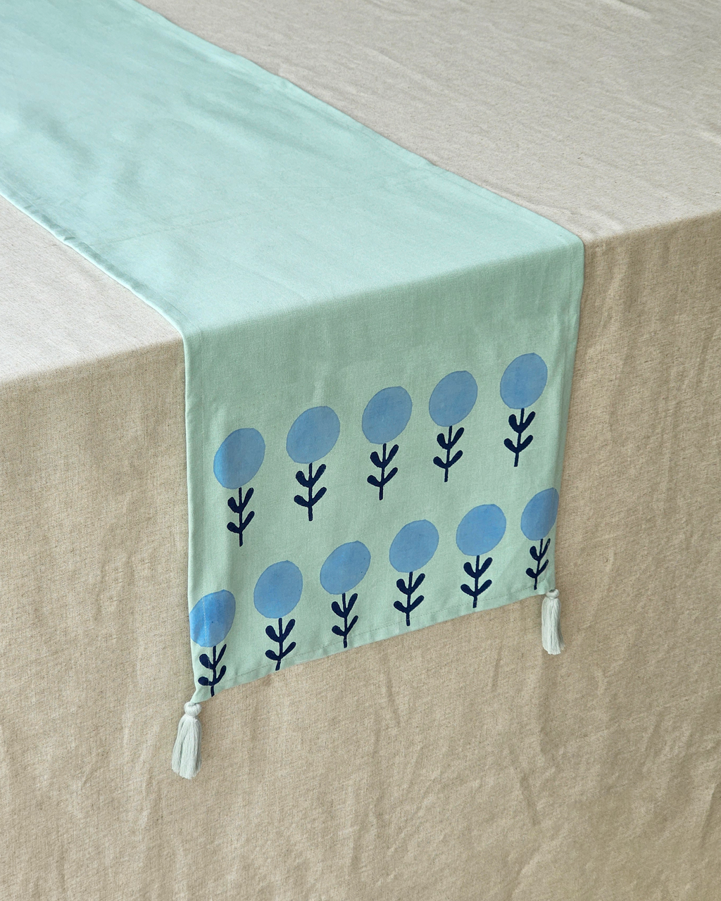 Kadam Table Runner, Blue