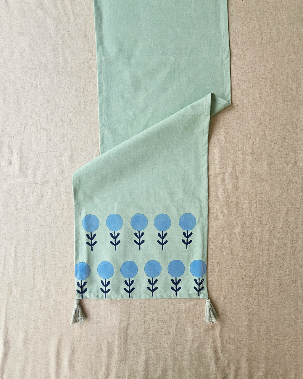 Kadam Table Runner, Blue