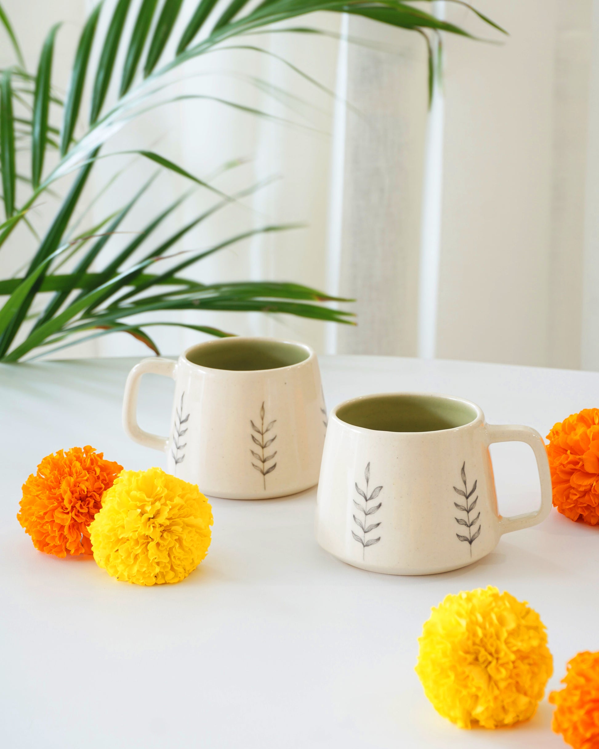 Kashphool Teacups (Set of 2 )