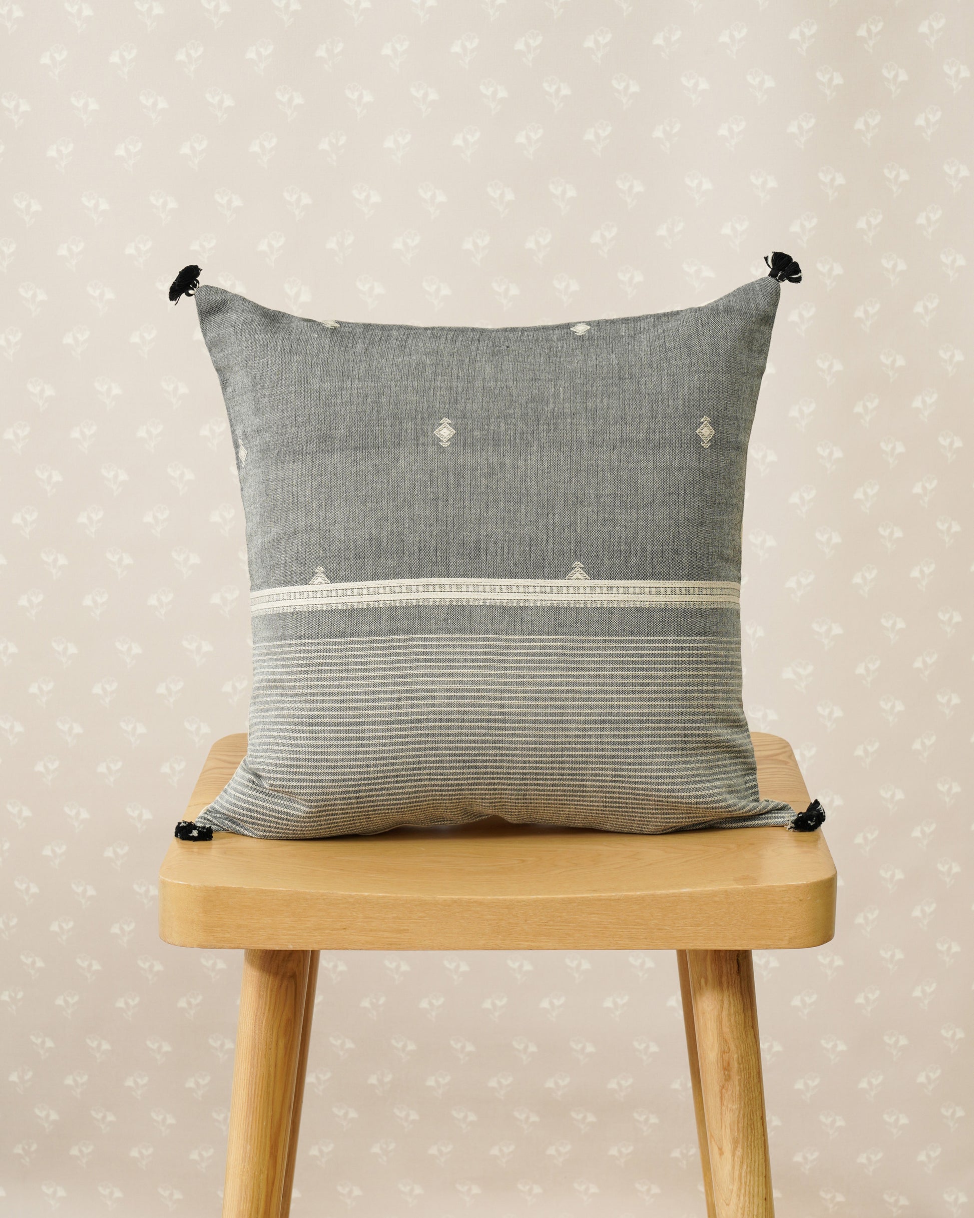 Sunset Cushion Cover, Grey( 16"x16" )