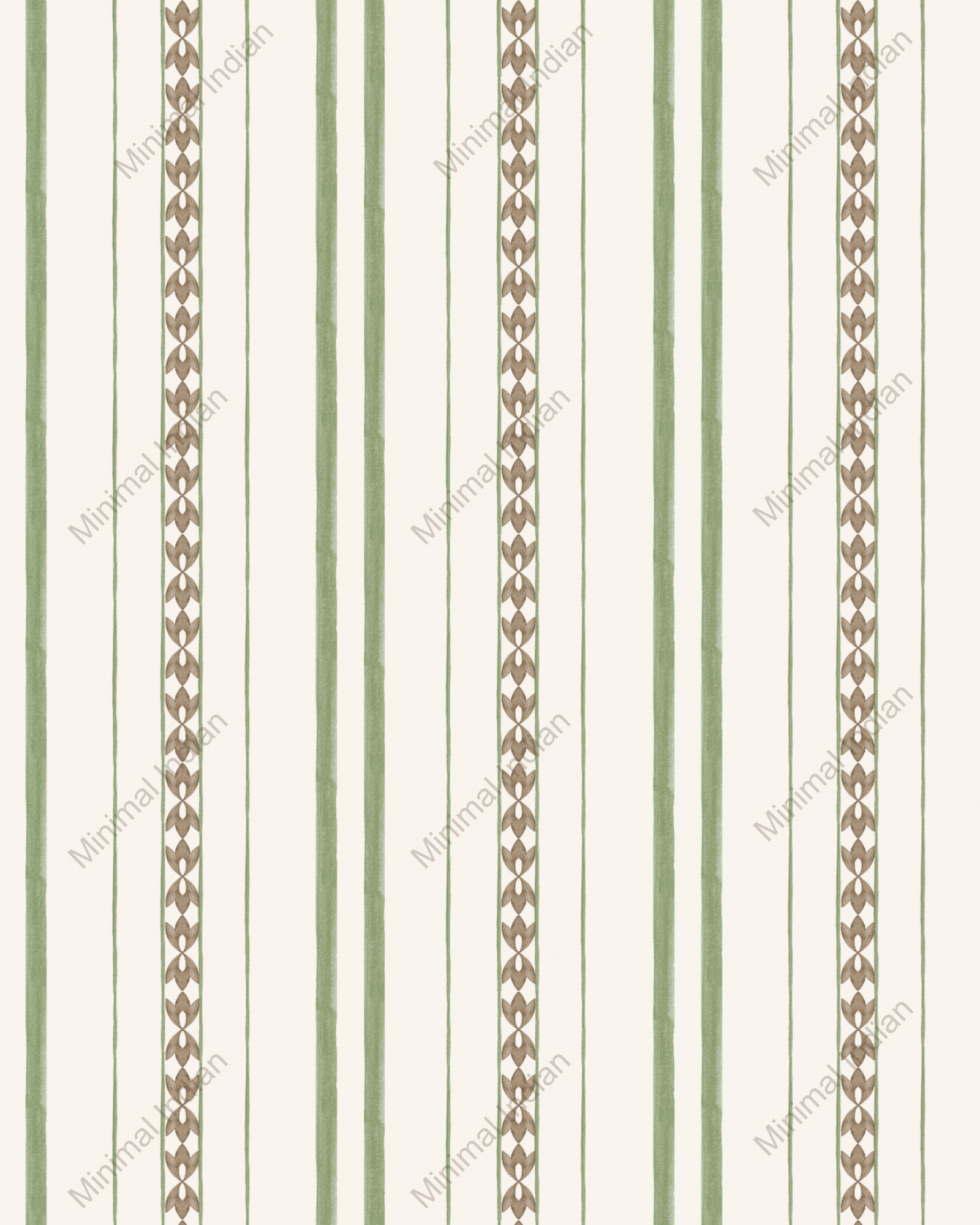 Mizu Stripe, Sage