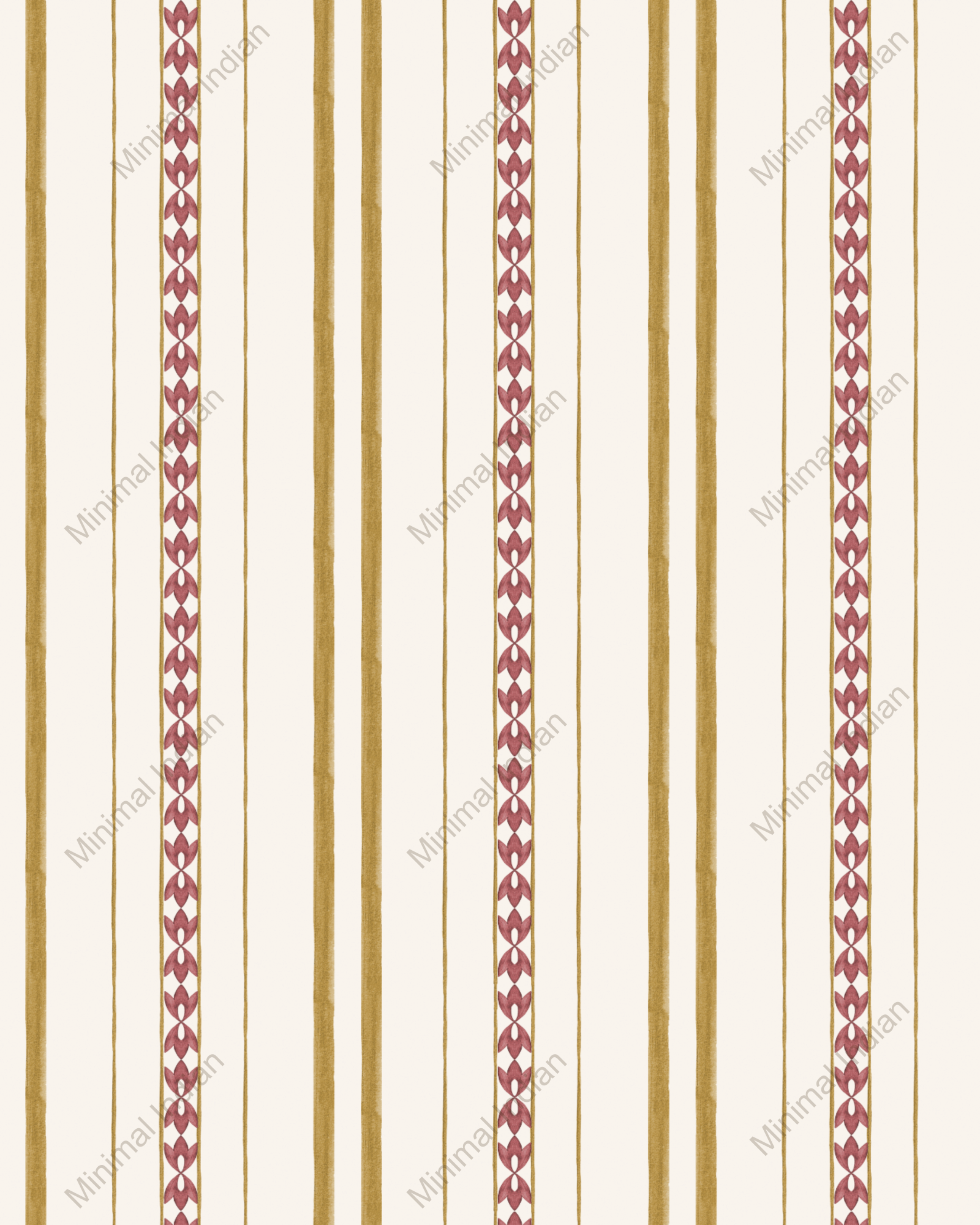 Mizu Stripe, Ochre