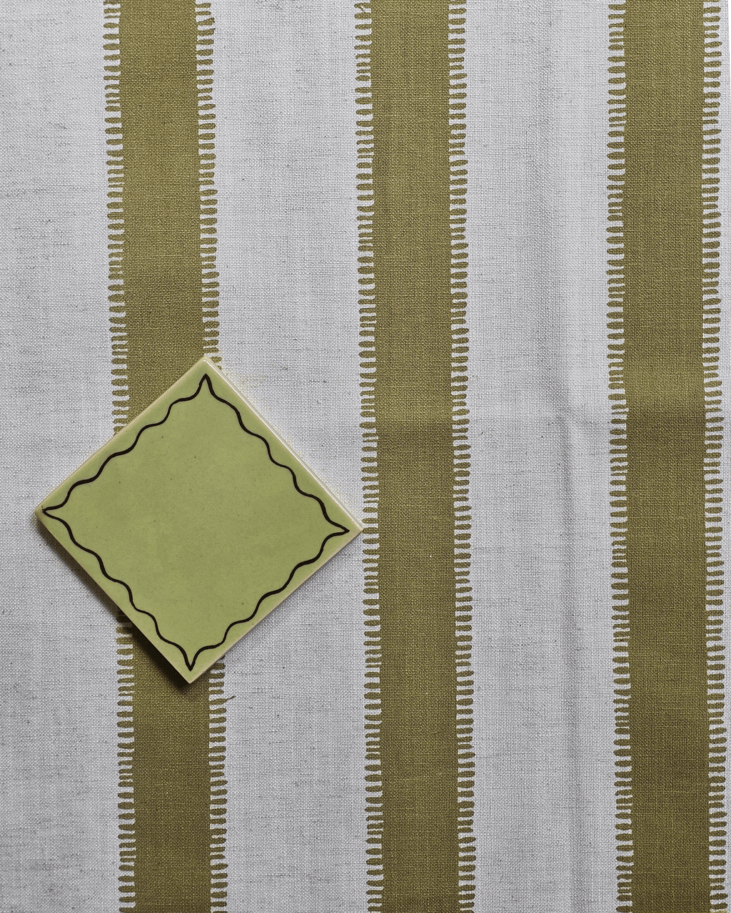Paar Fabric,  Green