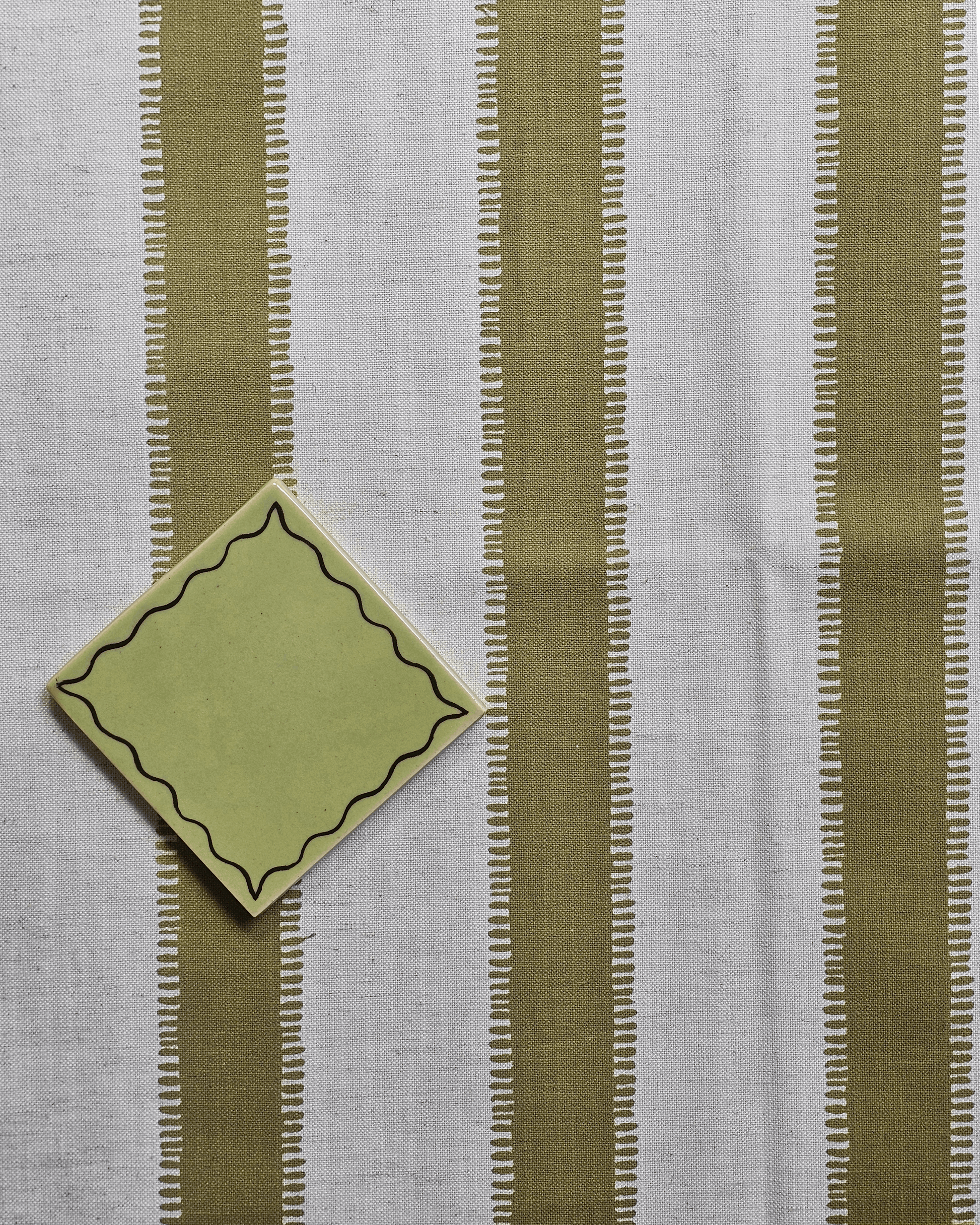 Paar Fabric,  Green