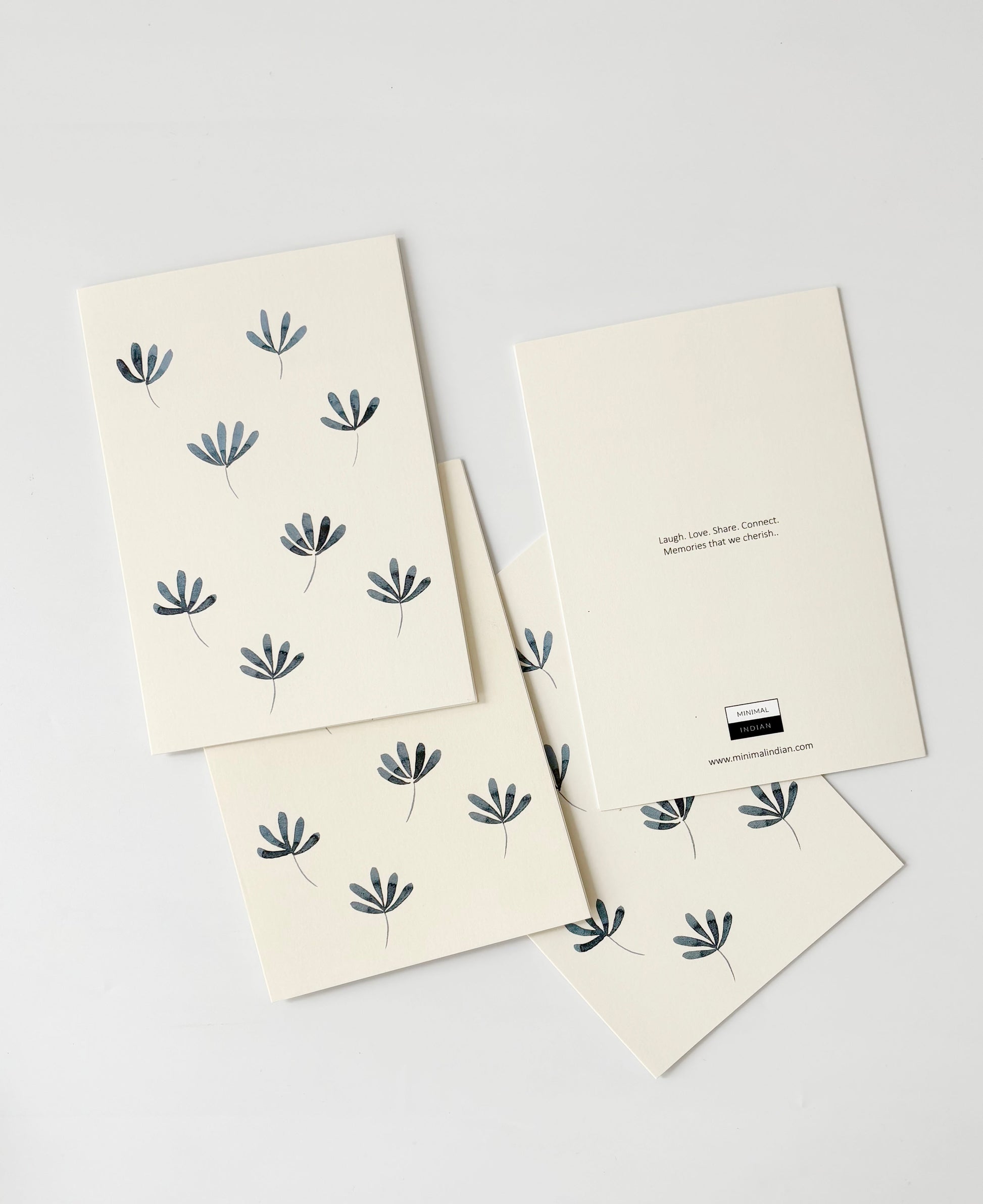 Petals Greeting Cards (Set of 4)