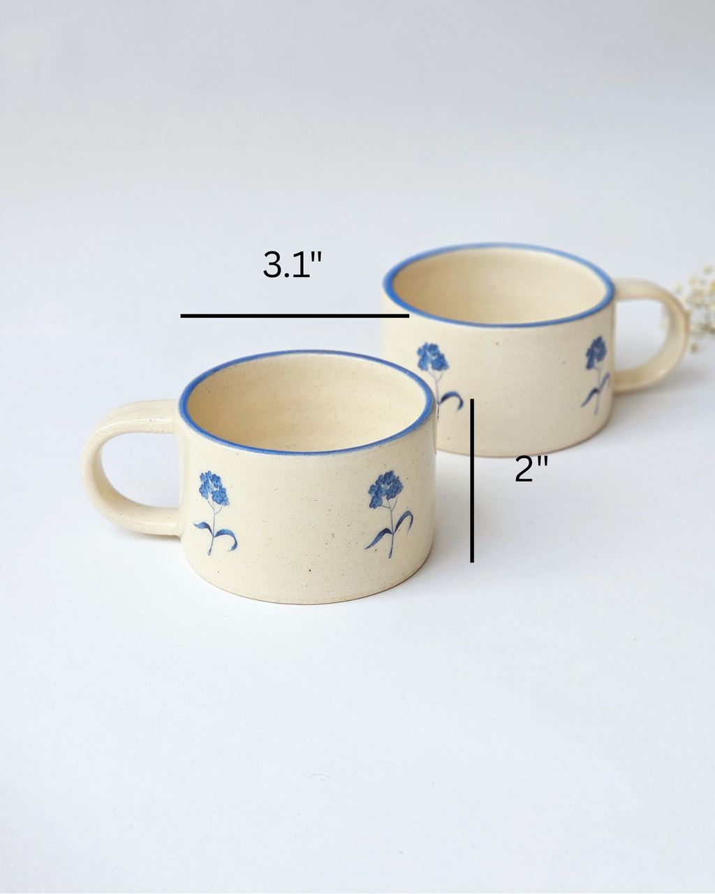 Petite Bloom Zen Cups (Set of 2)