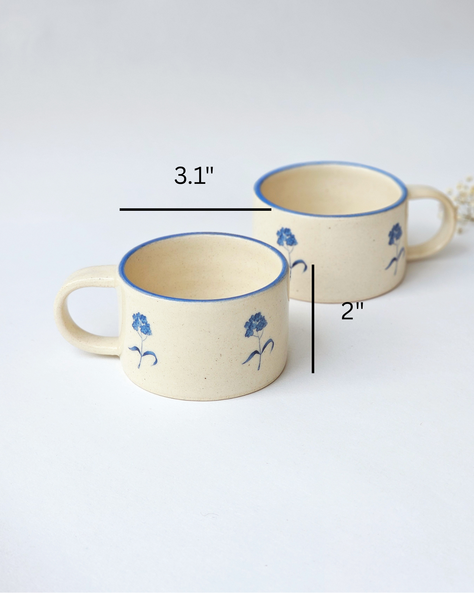 Petite Bloom Zen Cups (Set of 2)