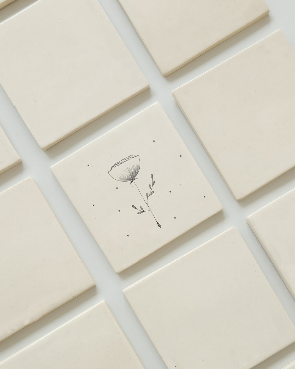 Carnation Tile (4"X4")