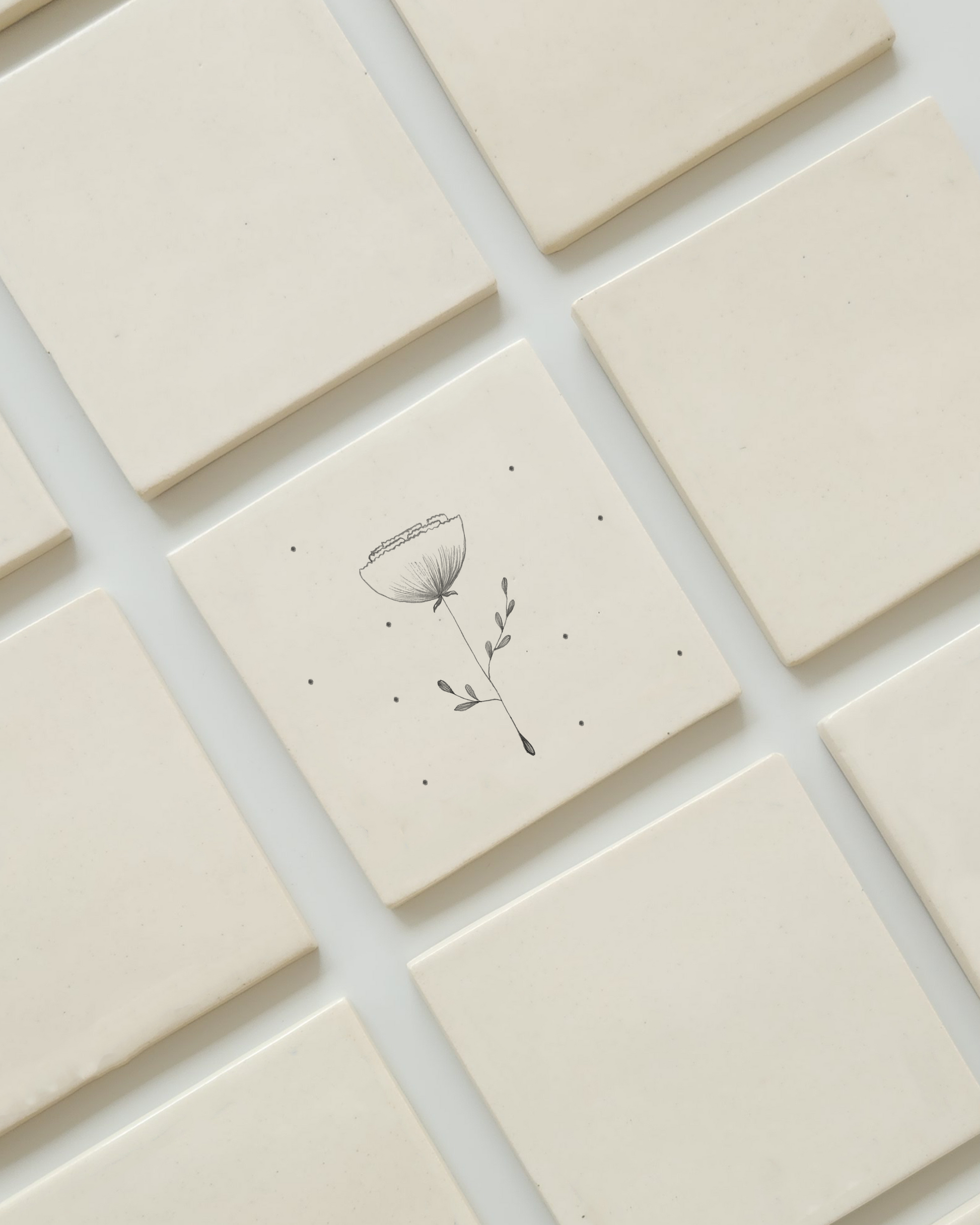 Carnation Tile (4"X4")