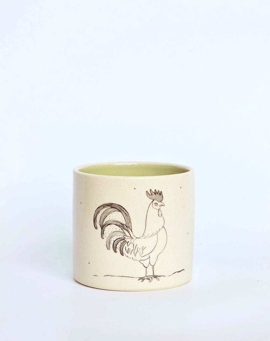 Rooster Pen Stand Olive (1 Piece)