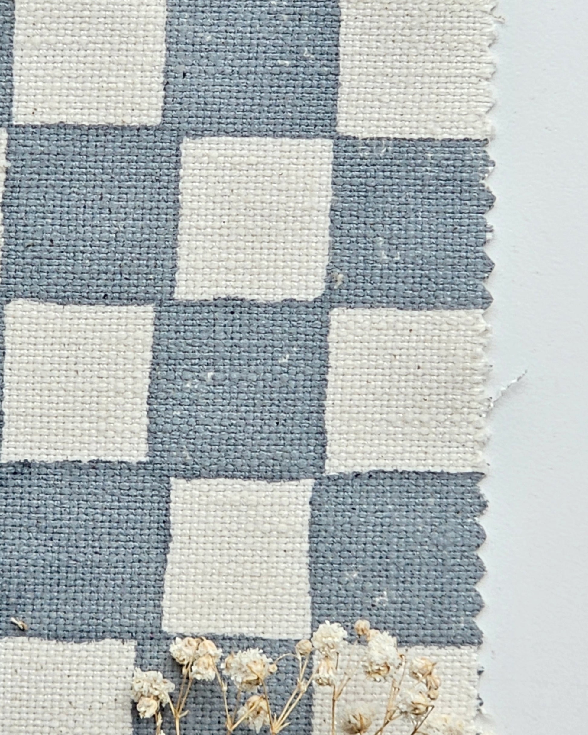 Charulata Check, Blue Mirage