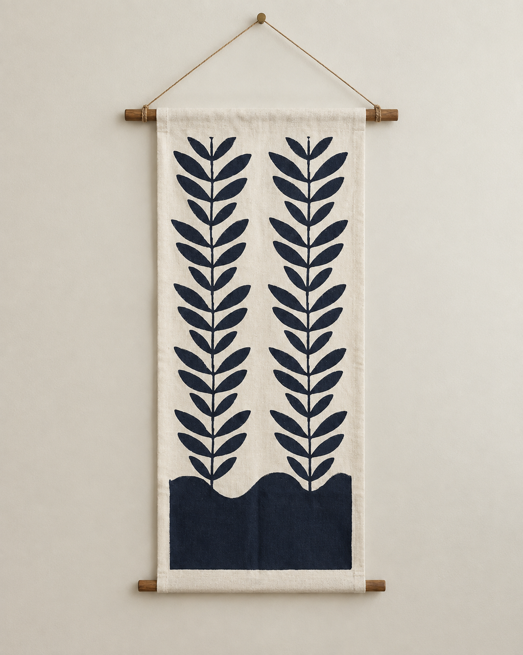 Sagevine Wall Art Panel, Blue