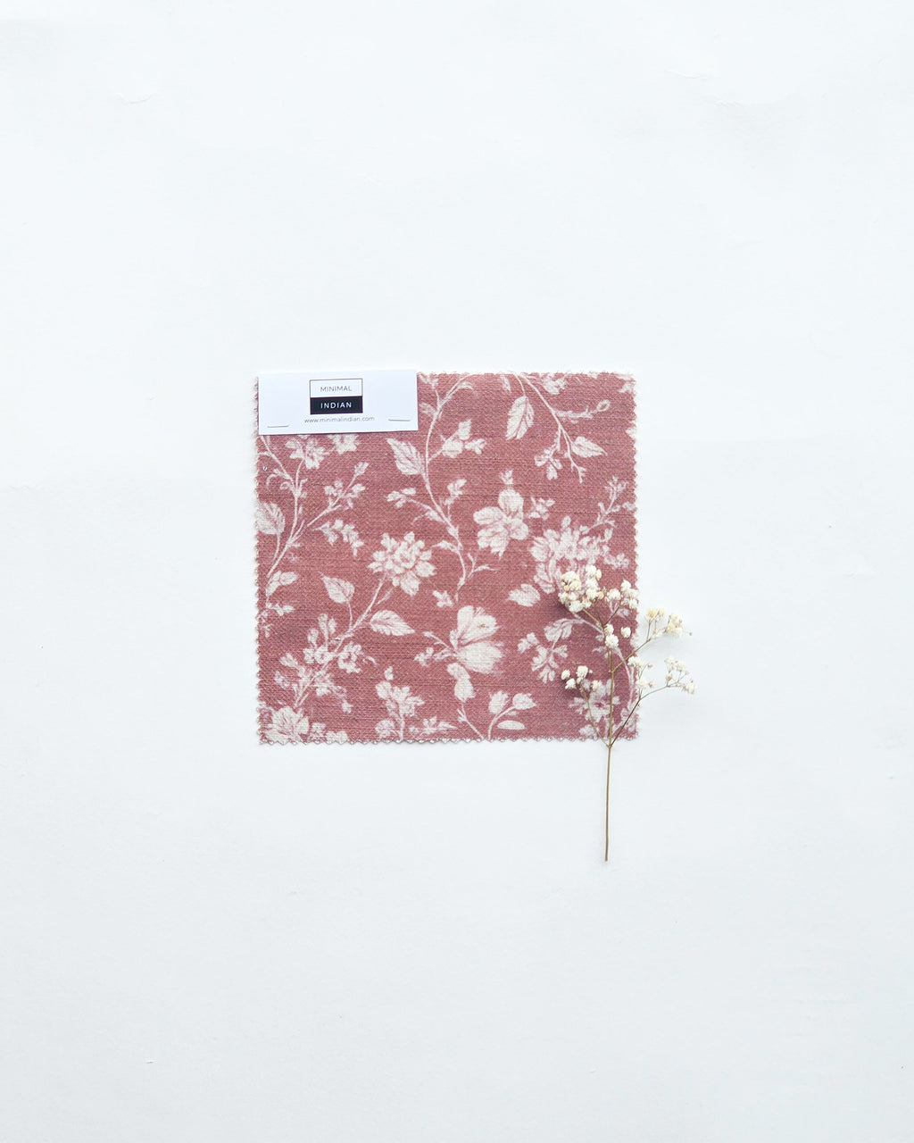 Zinnia Fabric , Cedar