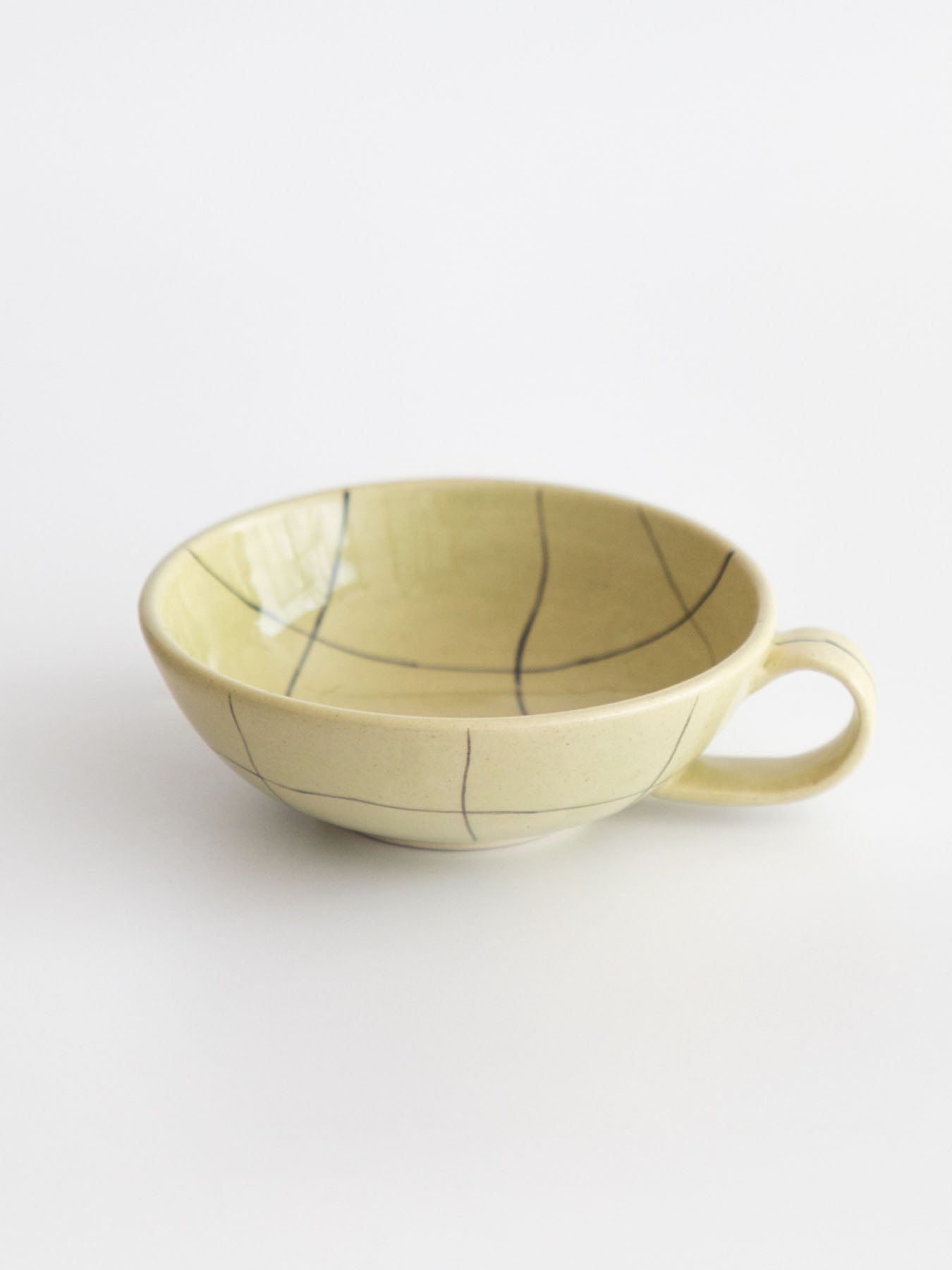 Chauko Teacups, Olive (Set of 2)