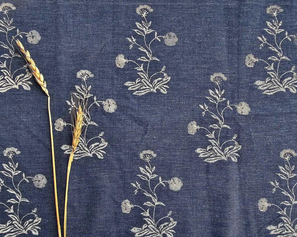 Aster Fabric,White