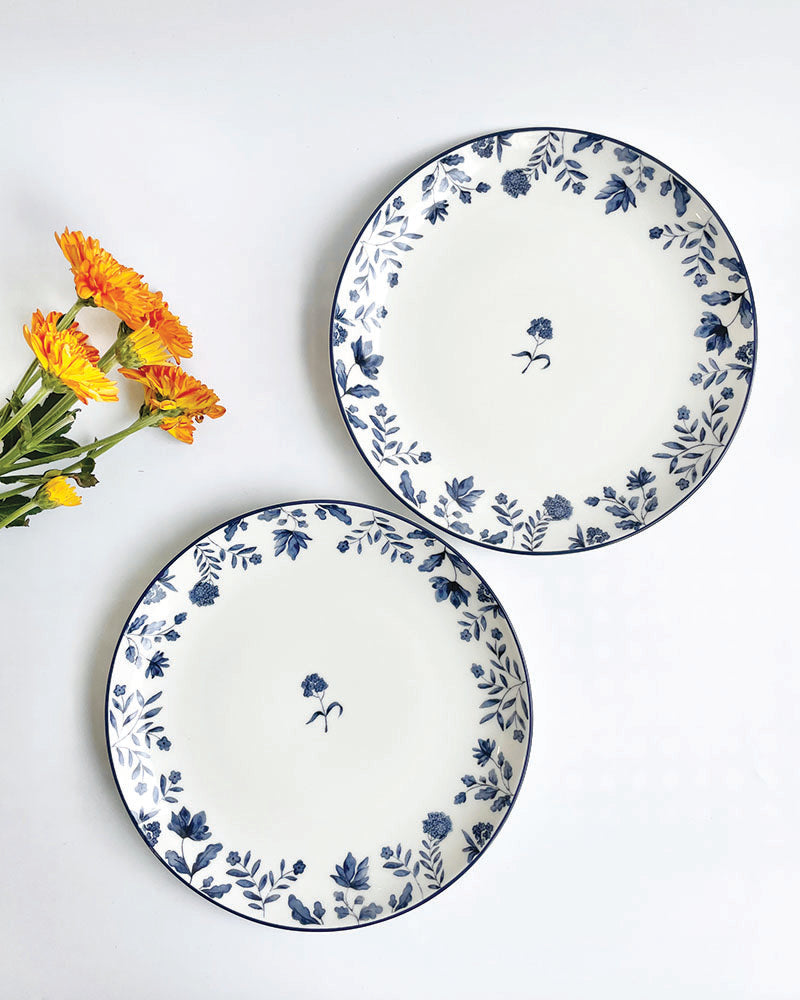 Blue Eden Quarter Plates (Set of 2)