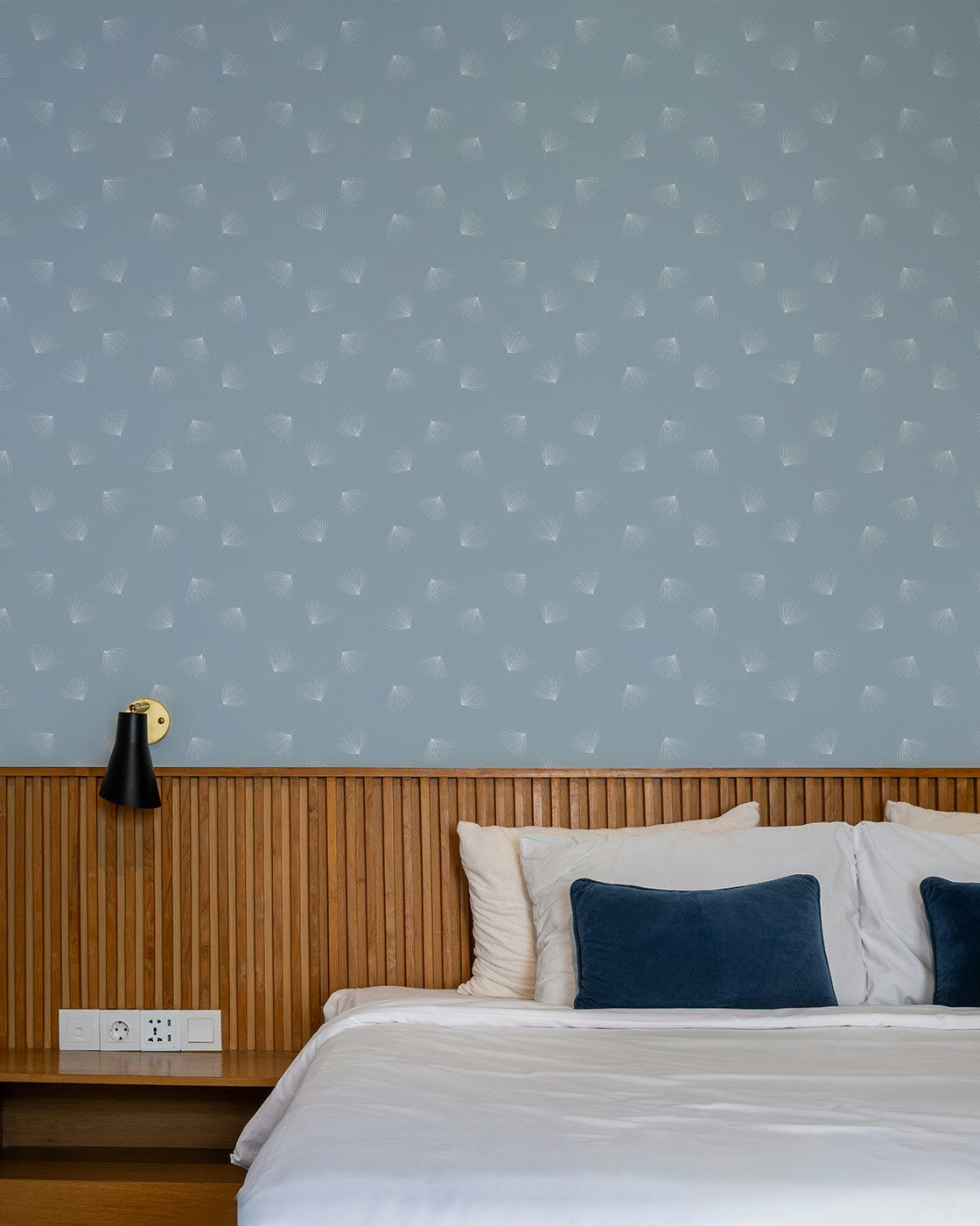 Brishti Wallpaper, Blue