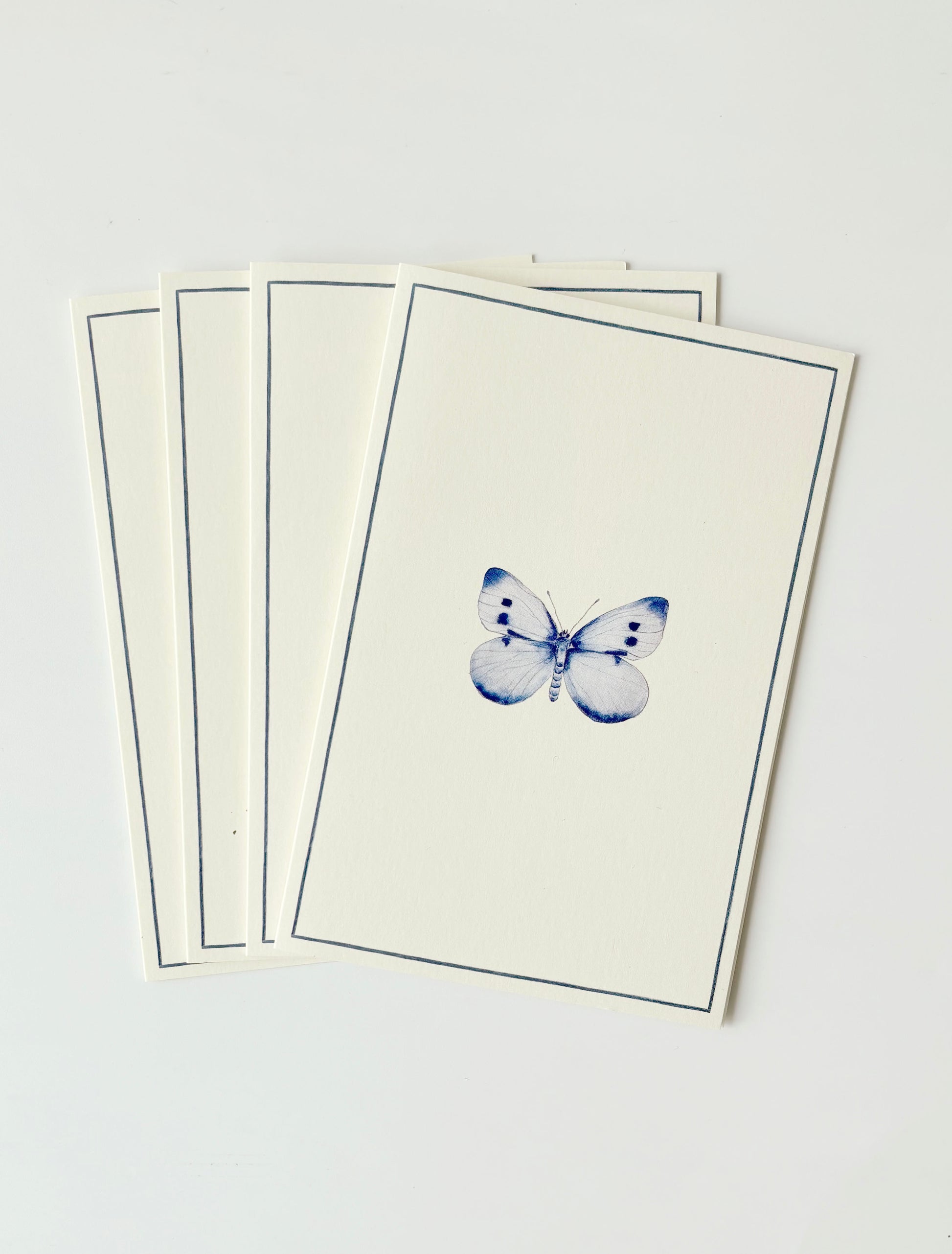 Butterfly Greeting Cards (Set of 4)